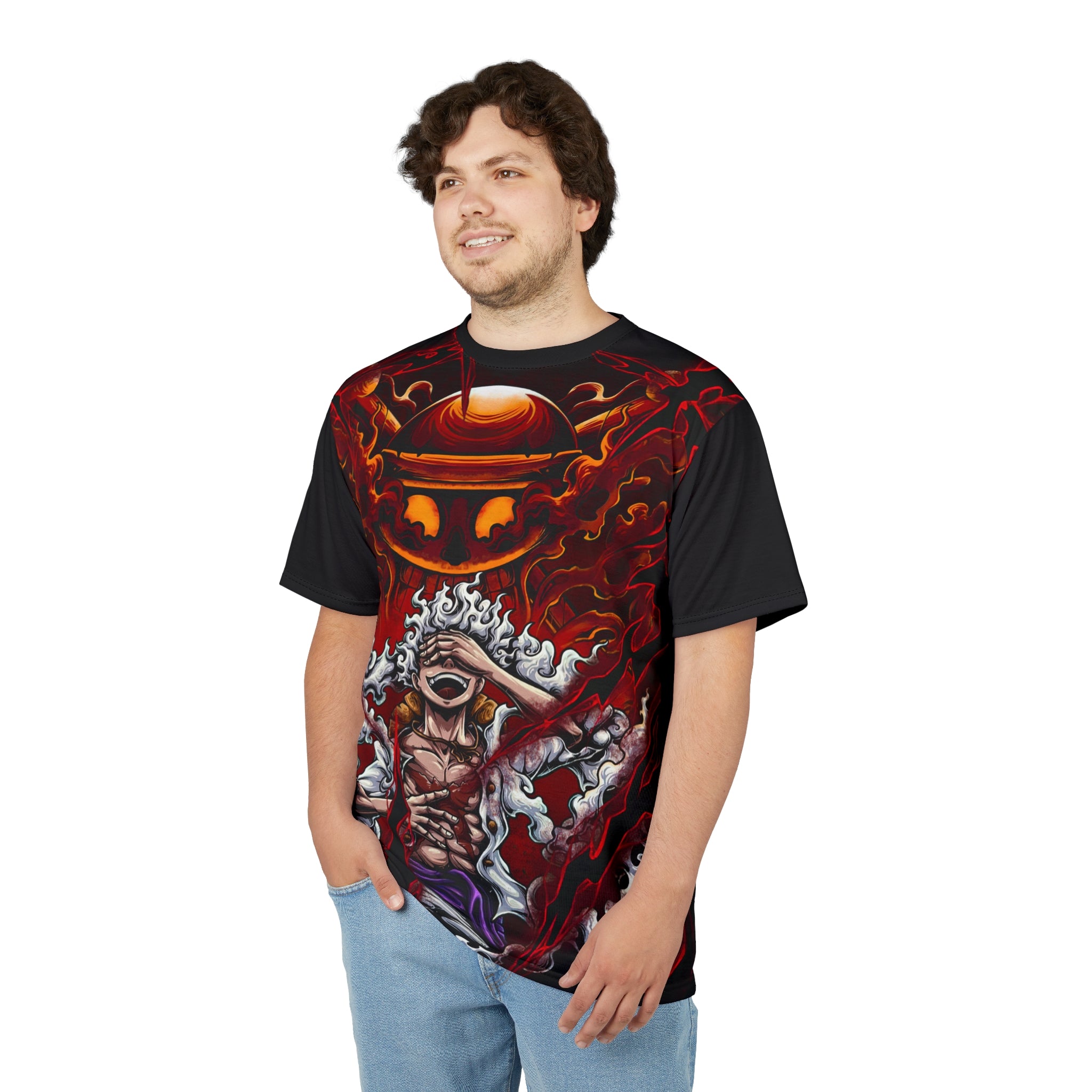 Anime -Pirate King Tee — Graphic All-Over Print Shirt