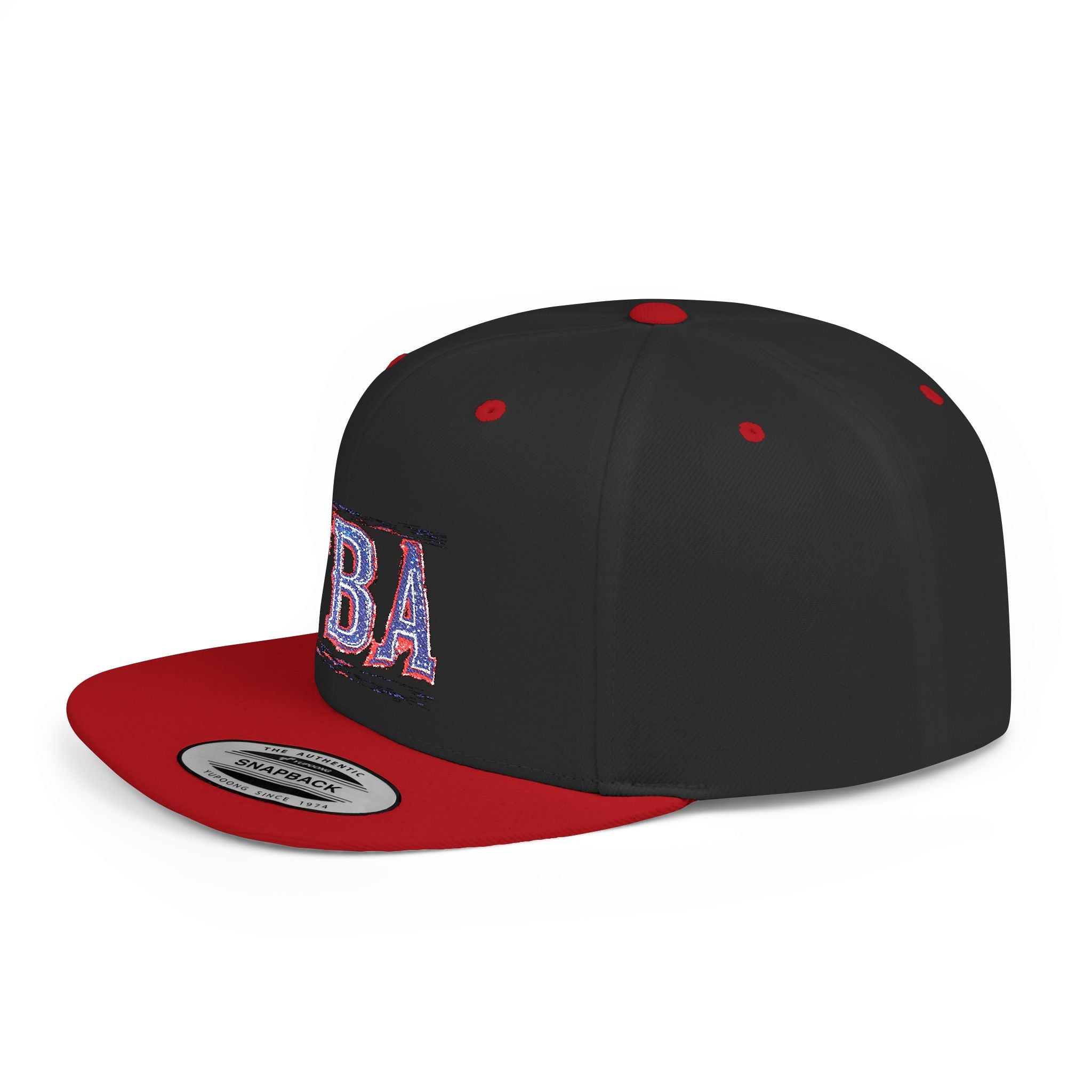 FBA- Distressed Patch Snapback Hat