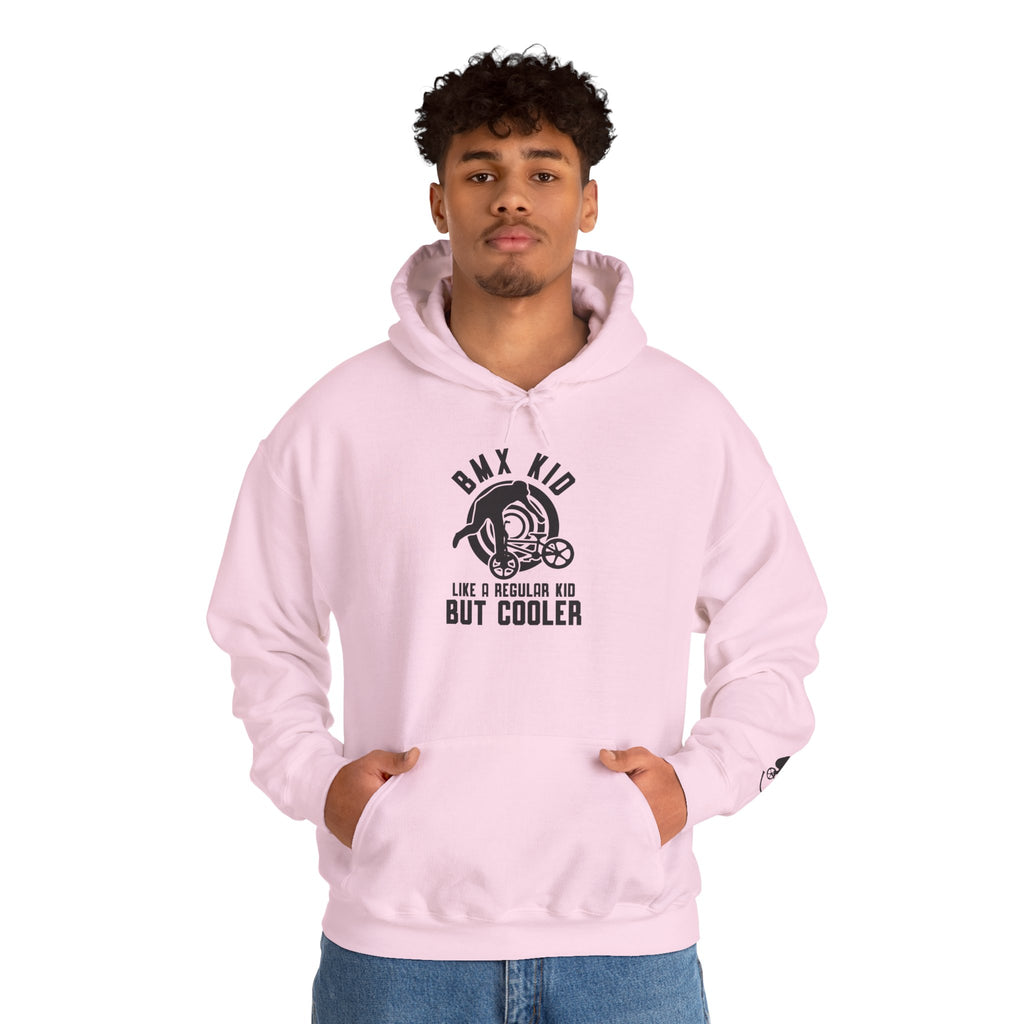 Rad-BMX Kid Hoodie — "Like a Regular Kid But Cooler" Youth BMX Pullover