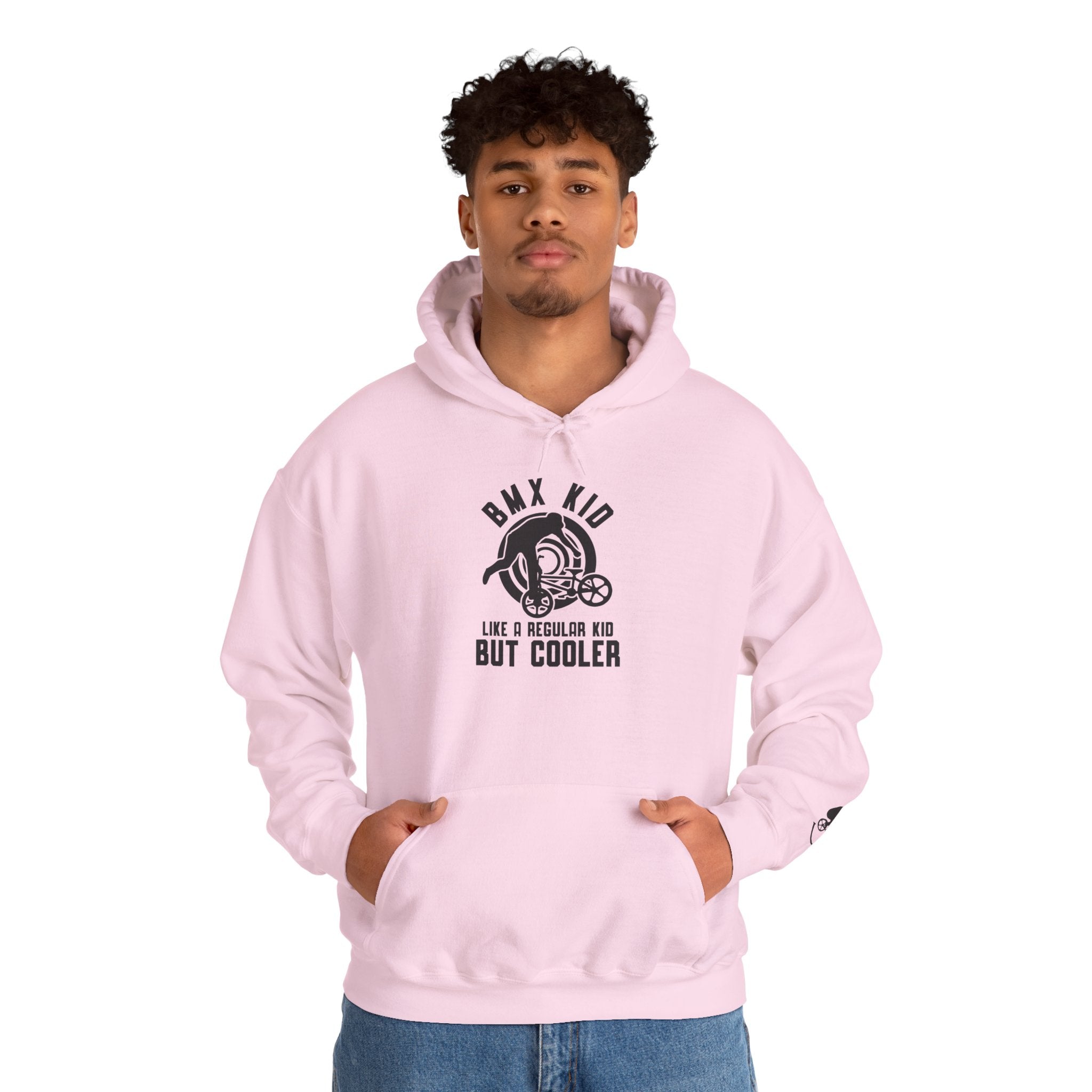 Rad-BMX Kid Hoodie — "Like a Regular Kid But Cooler" Youth BMX Pullover