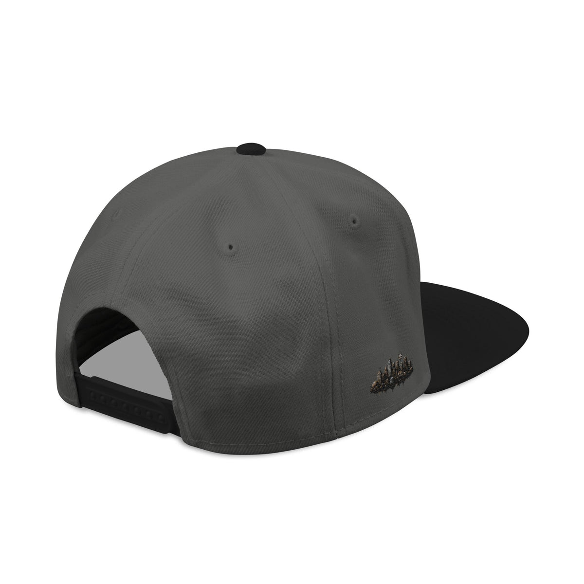Hat-Embroidered 'Verité' Snapback Hat – Gold Sparkle Logo