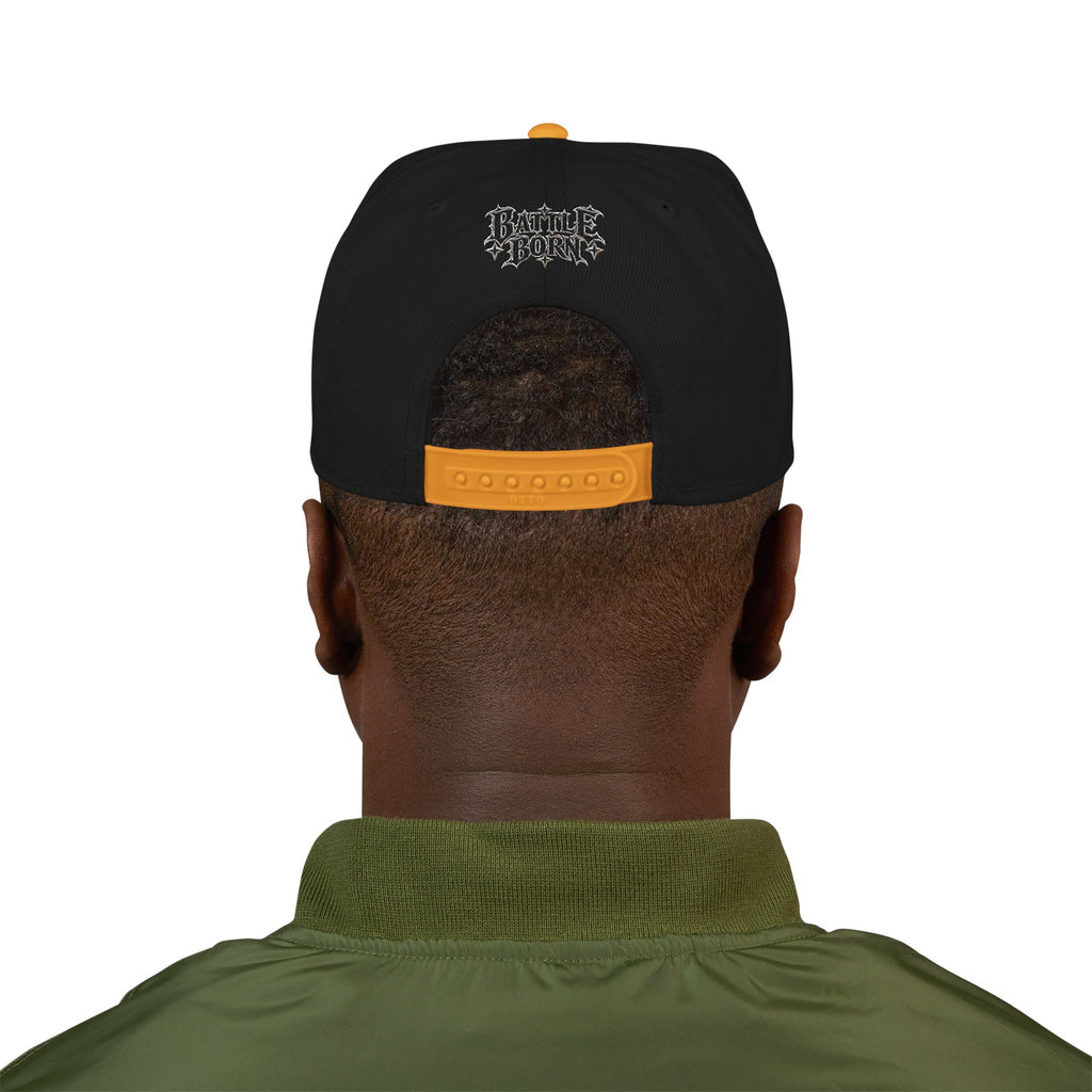 Hat — Bold Streetwear Cap with Rhinestone Accent