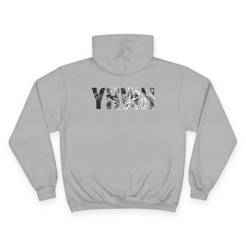 Variety-Rastafarian Lion Hoodie — Lion of Judah Design with Rasta Flag & YHWH Back Print