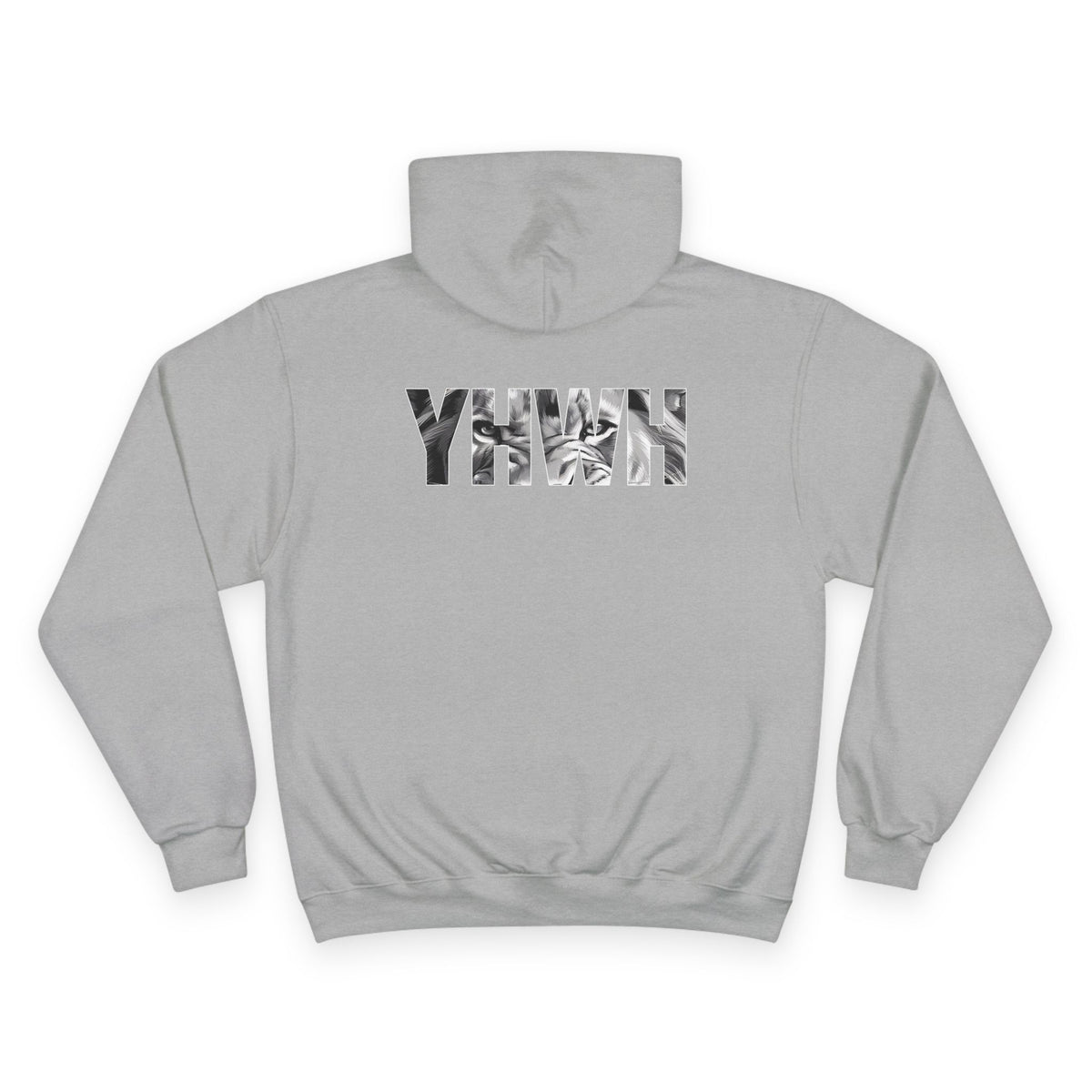 Variety-Rastafarian Lion Hoodie — Lion of Judah Design with Rasta Flag & YHWH Back Print