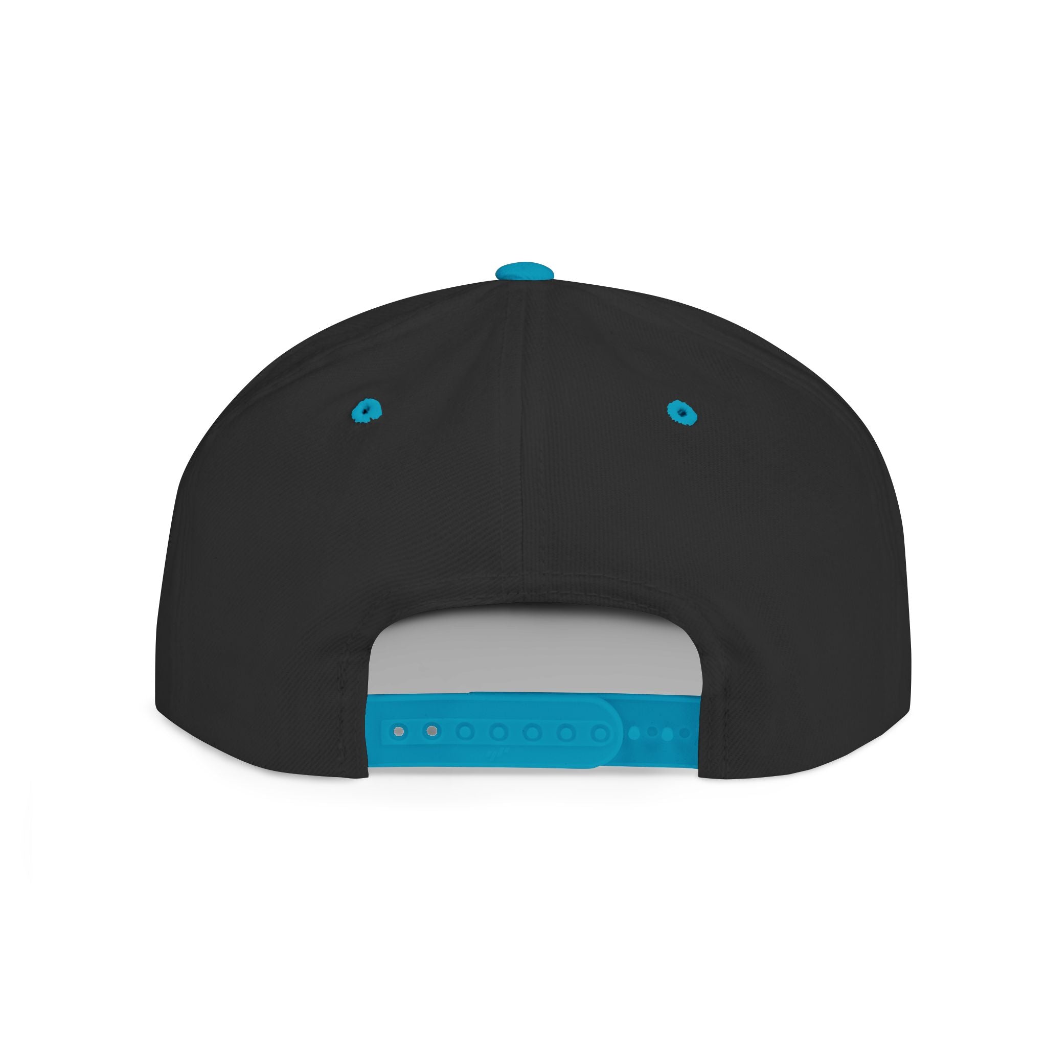 Henny- Flat Bill Snapback Hat — "Henny No Life" Embroidered with Italian Flag Accent