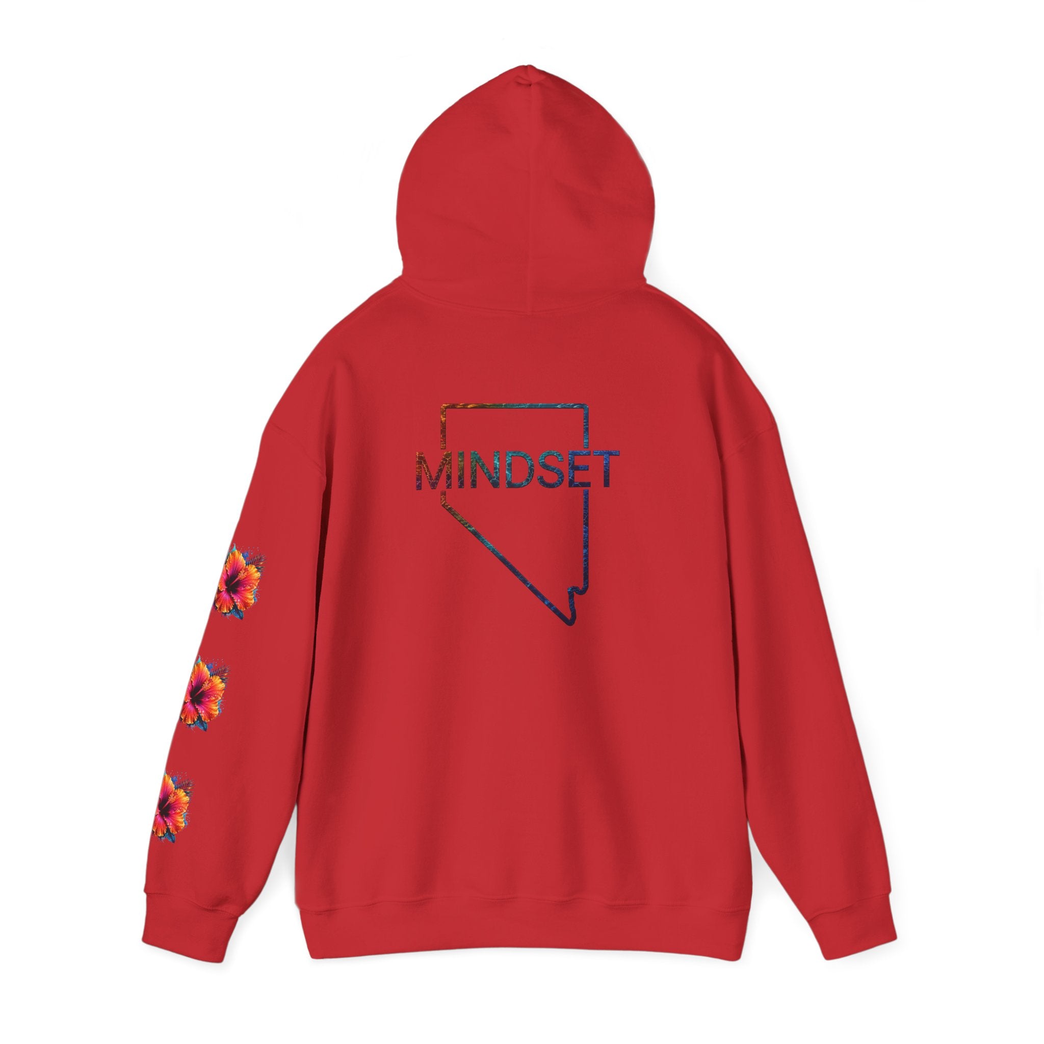 Tiff-Mindset Nevada Floral Hoodie — ‘Dream Believe’ Graphic Pullover