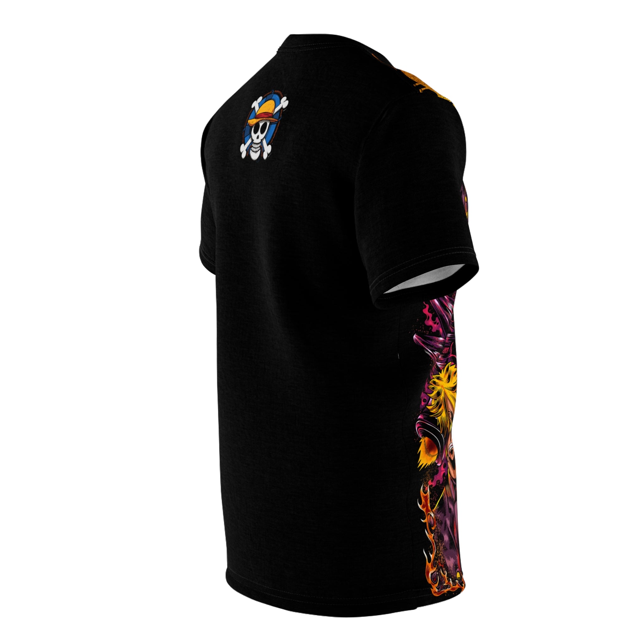 Anime- Pirate Crew All-Over Print Tee — Bold All-Over Graphic Shirt
