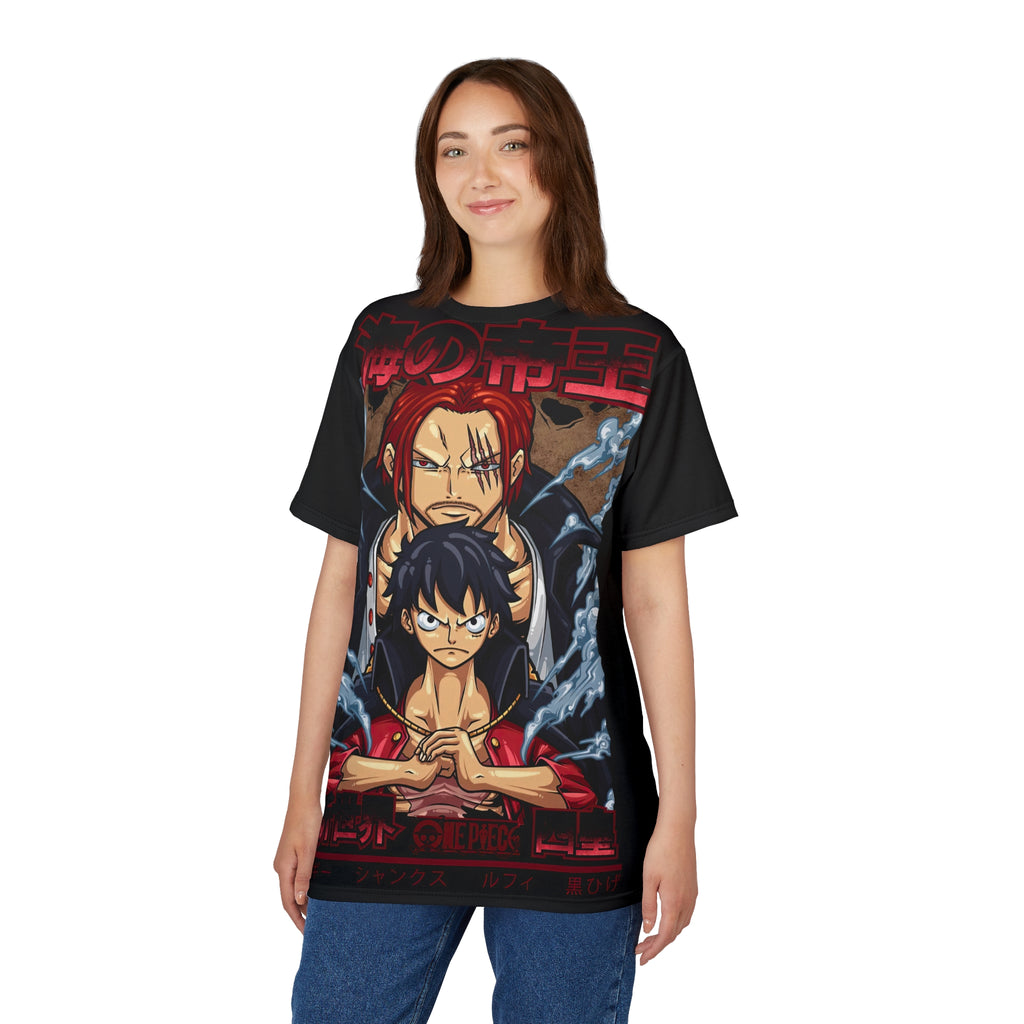 Anime- Pirate Crew T-Shirt — 'King of the Sea' Graphic Tee
