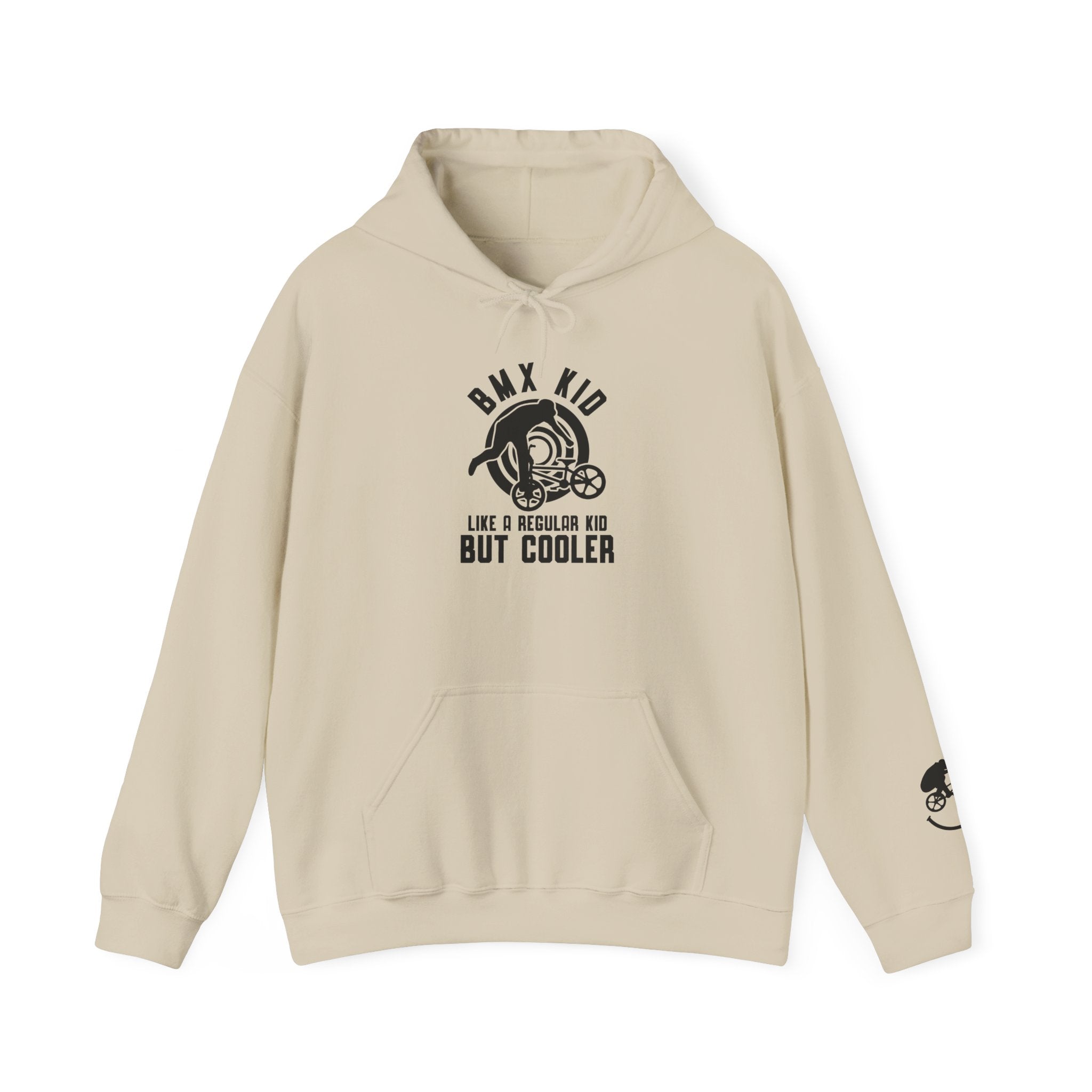 Rad-BMX Kid Hoodie — "Like a Regular Kid But Cooler" Youth BMX Pullover