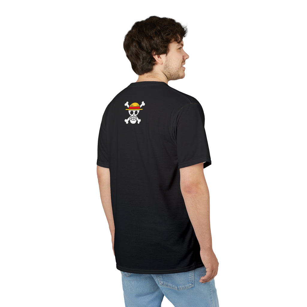Anime- Pirate Crew Graphic Tee — Bold Japanese Text Design