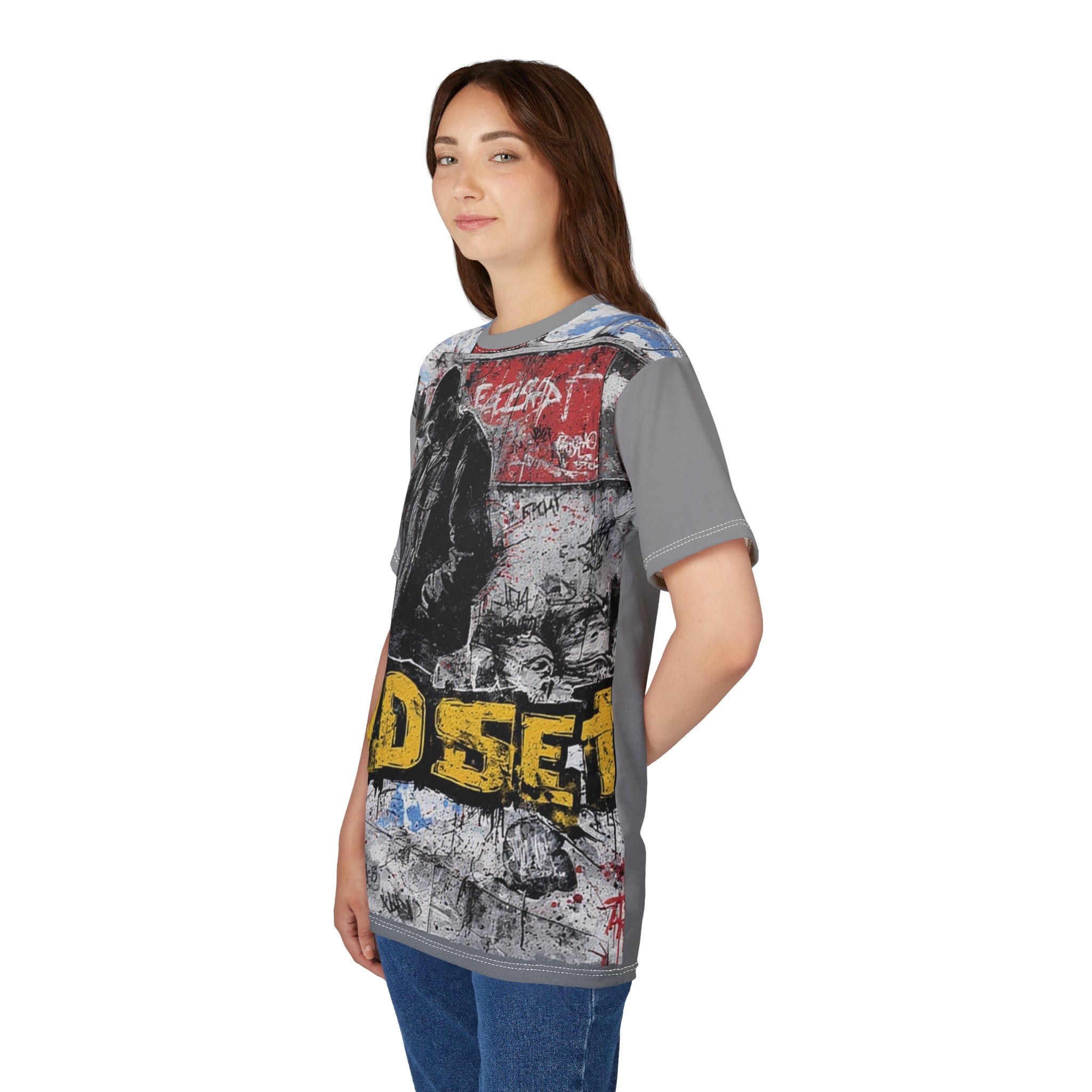 Mindset- Graffiti Tee — Urban Street Art All-Over Print T-Shirt