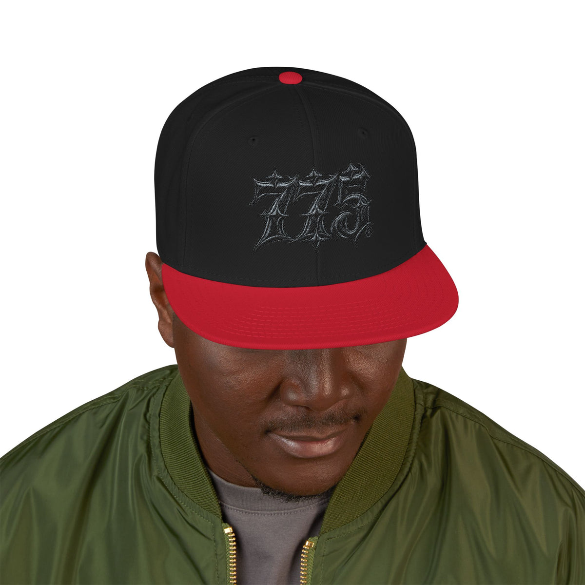 Hat — Dark Gray & Black Streetwear Cap