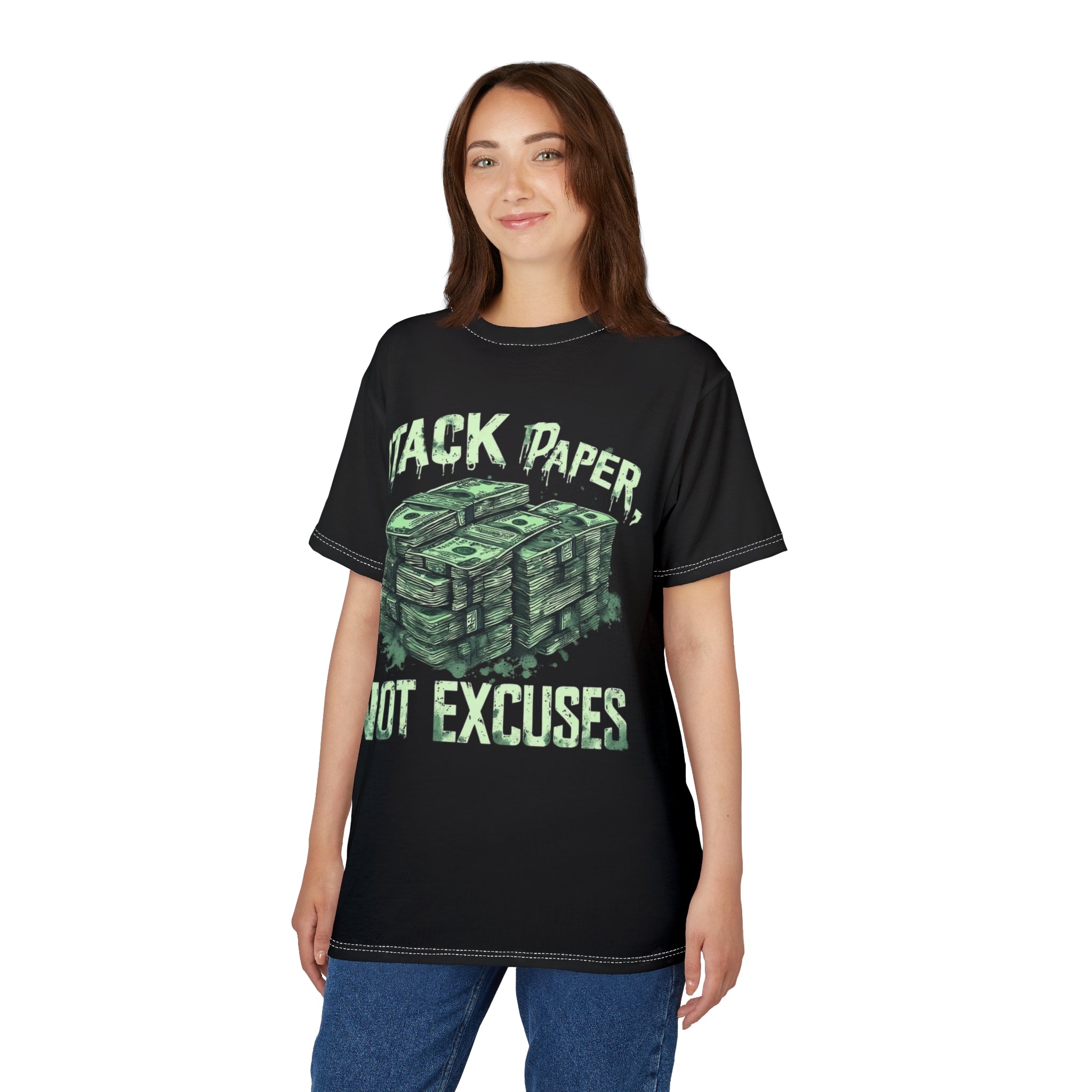 Mindset-Stack Paper Not Excuses T-Shirt