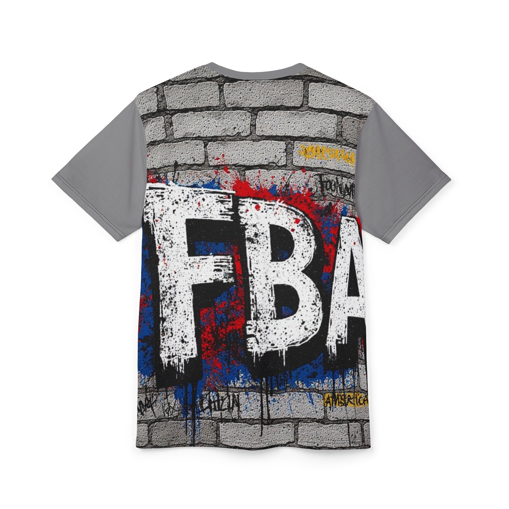 FBA- Brick Wall Tee — Urban Streetwear All-Over Print T-Shirt