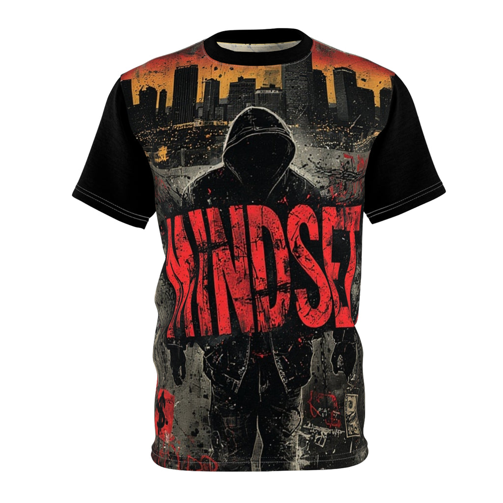 Mindset- Graphic Tee — Urban Hoodie Silhouette Streetwear AOP