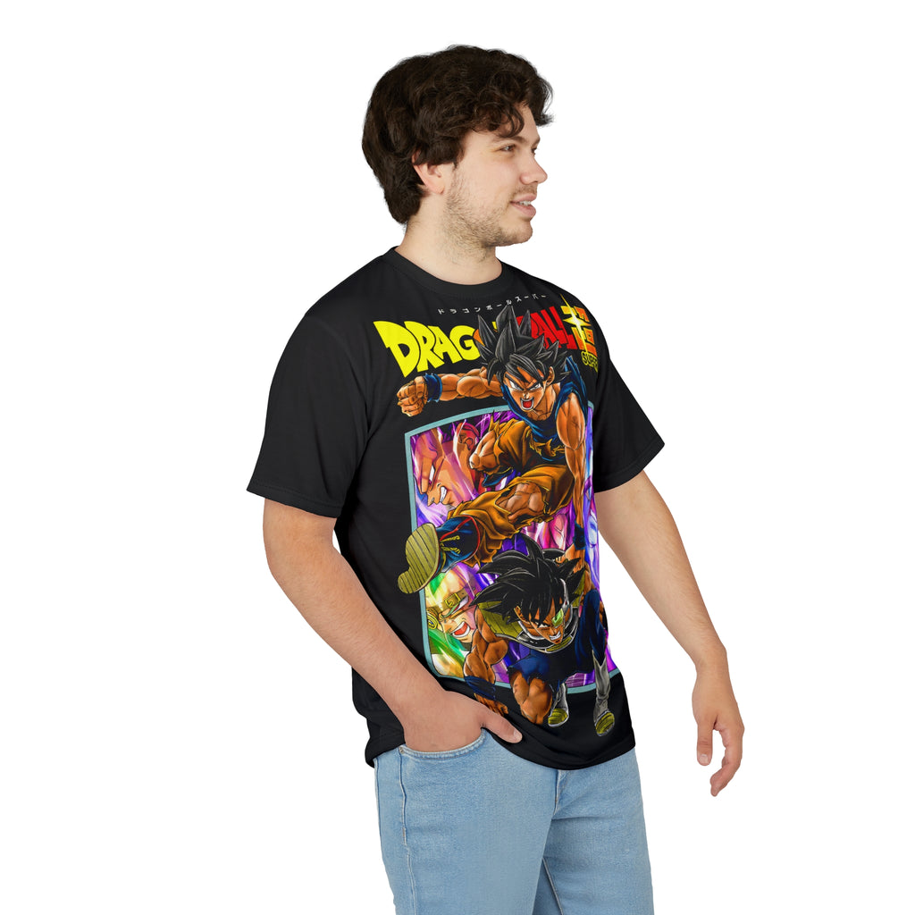Dragon-Anime Action Tee — Dragon Ball Super Inspired Goku & Gohan Graphic Shirt