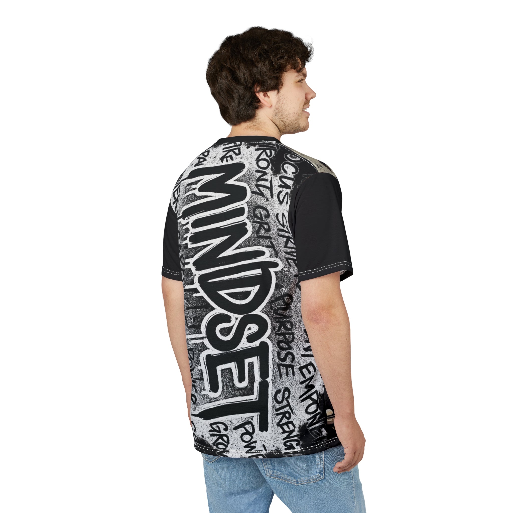 Mindset- Hip-Hop Duo Graphic Tee — Streetwear Cartoon Rappers All-Over Print