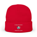 Henny- Embroidered Mexico Travel Patch Knit Beanie