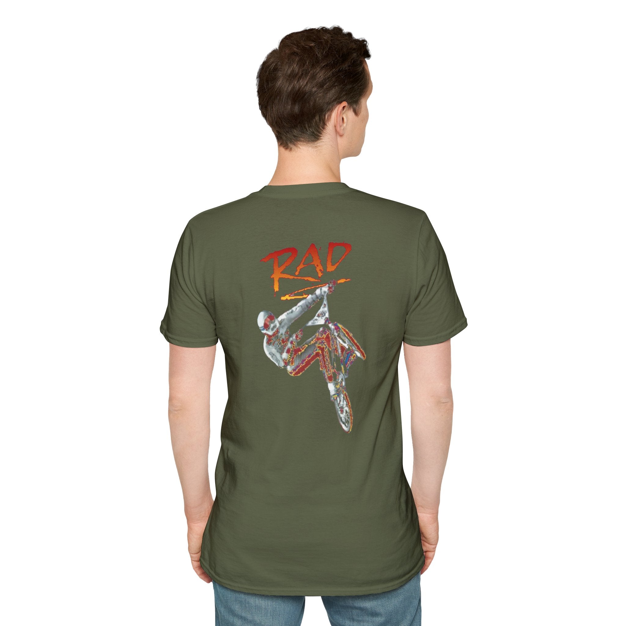 Rad- Racing T-Shirt — Vintage BMX & Motocross Graphic Tee