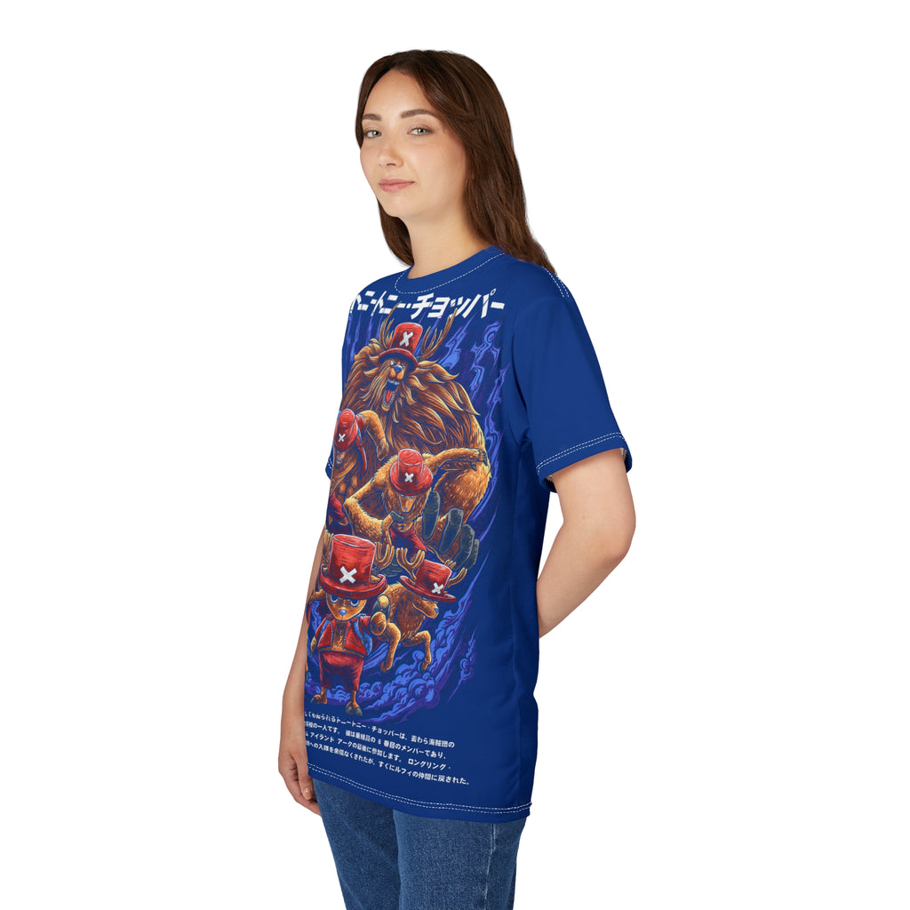 Anime- Graphic Tee — Anime Pirate Crew All-Over Print