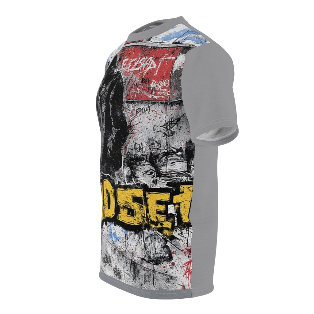 Mindset- Graffiti Tee — Urban Street Art All-Over Print T-Shirt