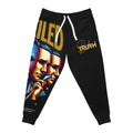 Joggers-Statement— 'Truth' Masked Faces Graphic Athletic Pants