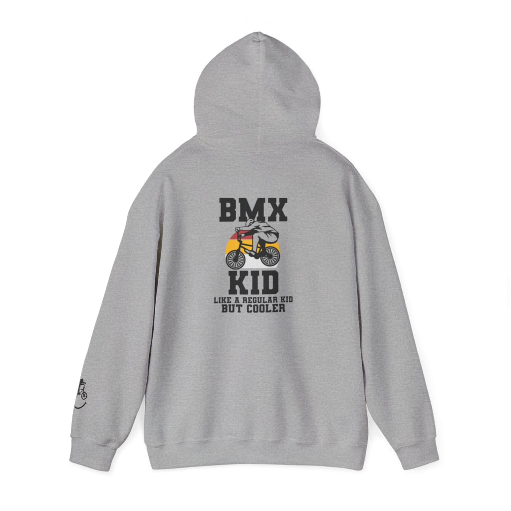 Rad-BMX Kid Hoodie — "Like a Regular Kid But Cooler" Youth BMX Pullover