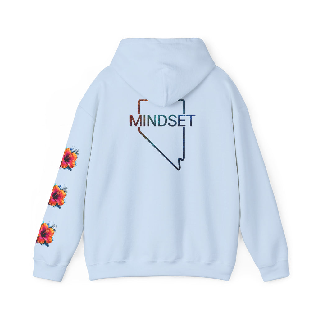 Tiff-Mindset Nevada Floral Hoodie — ‘Dream Believe’ Graphic Pullover