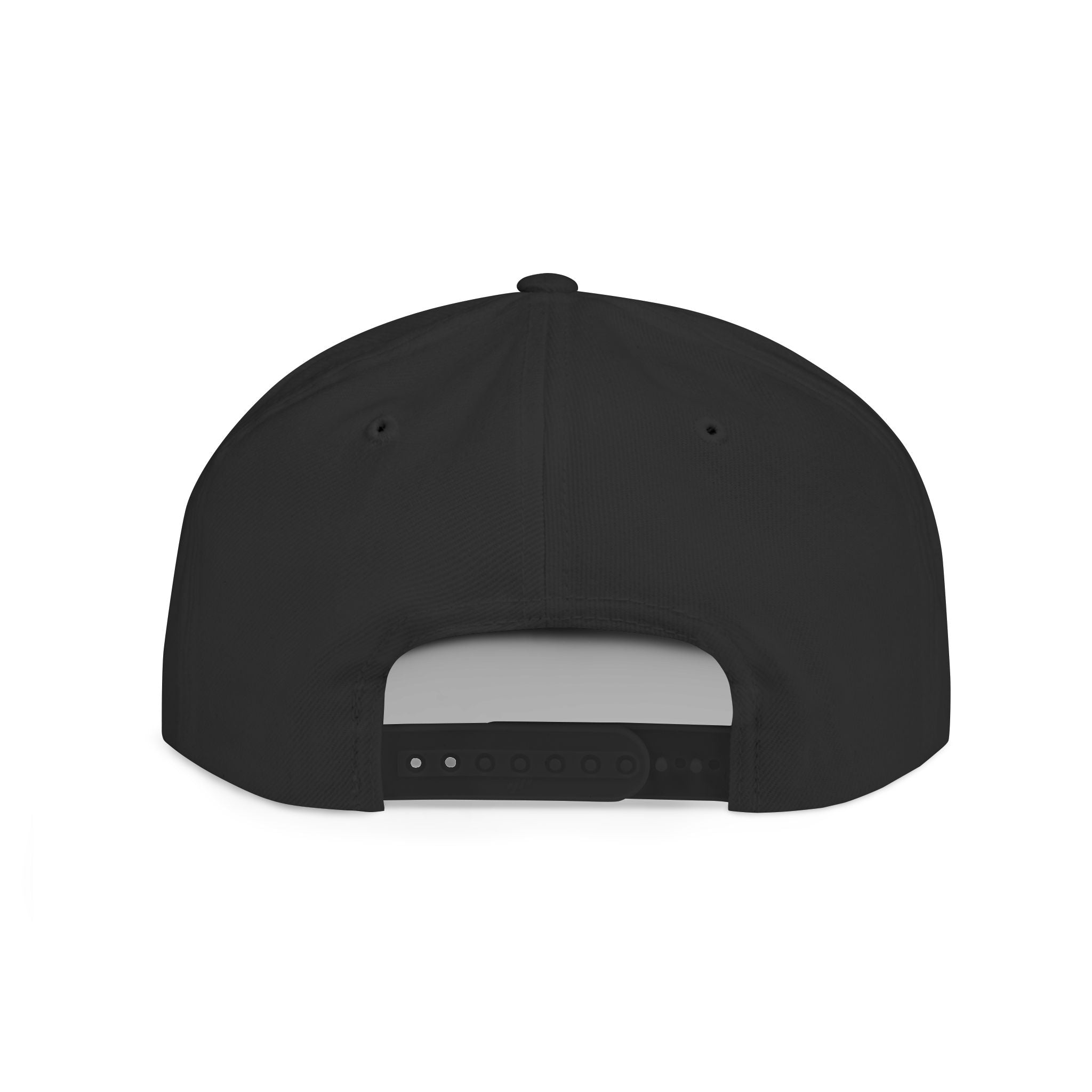 Henny- Flat Bill Snapback Hat — "Henny No Life" Embroidered with Italian Flag Accent