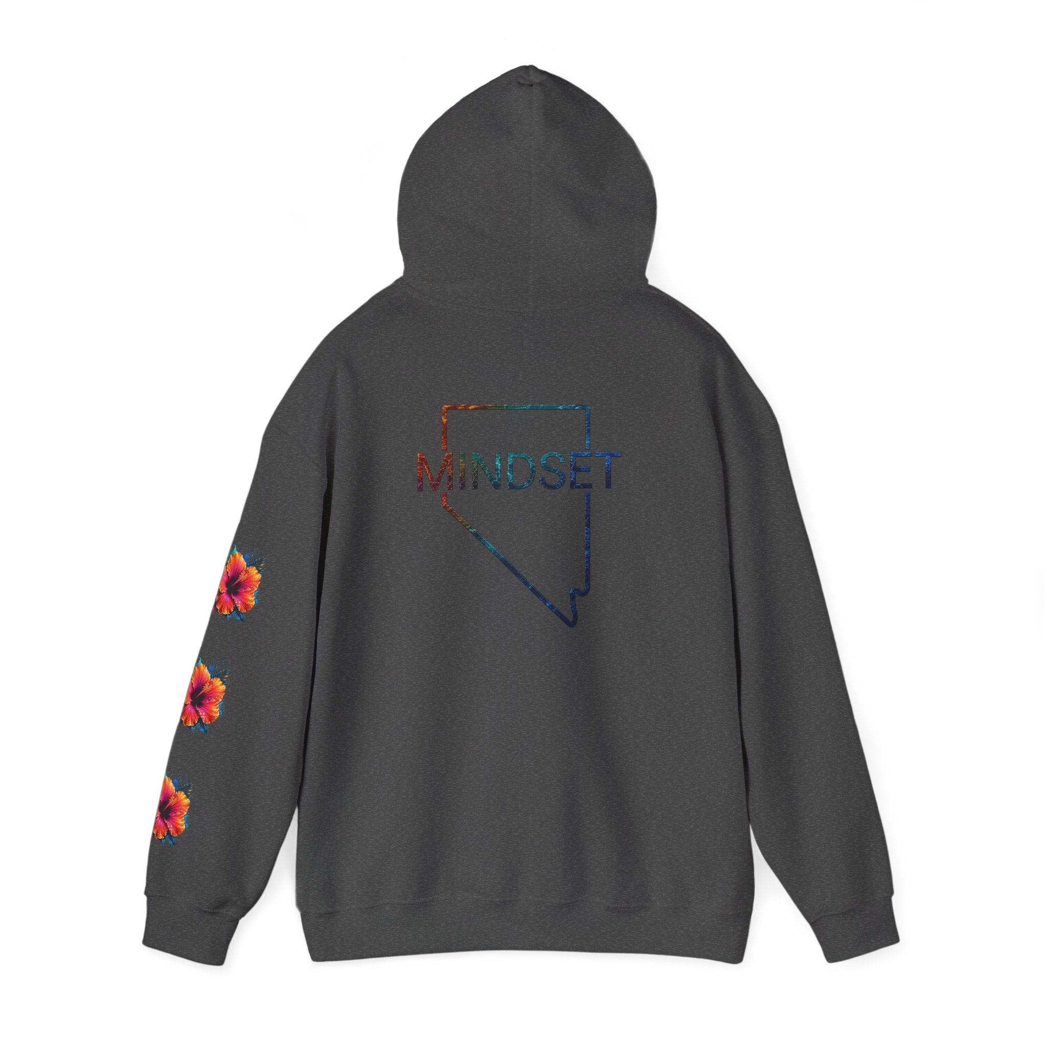 Tiff-Mindset Nevada Floral Hoodie — ‘Dream Believe’ Graphic Pullover