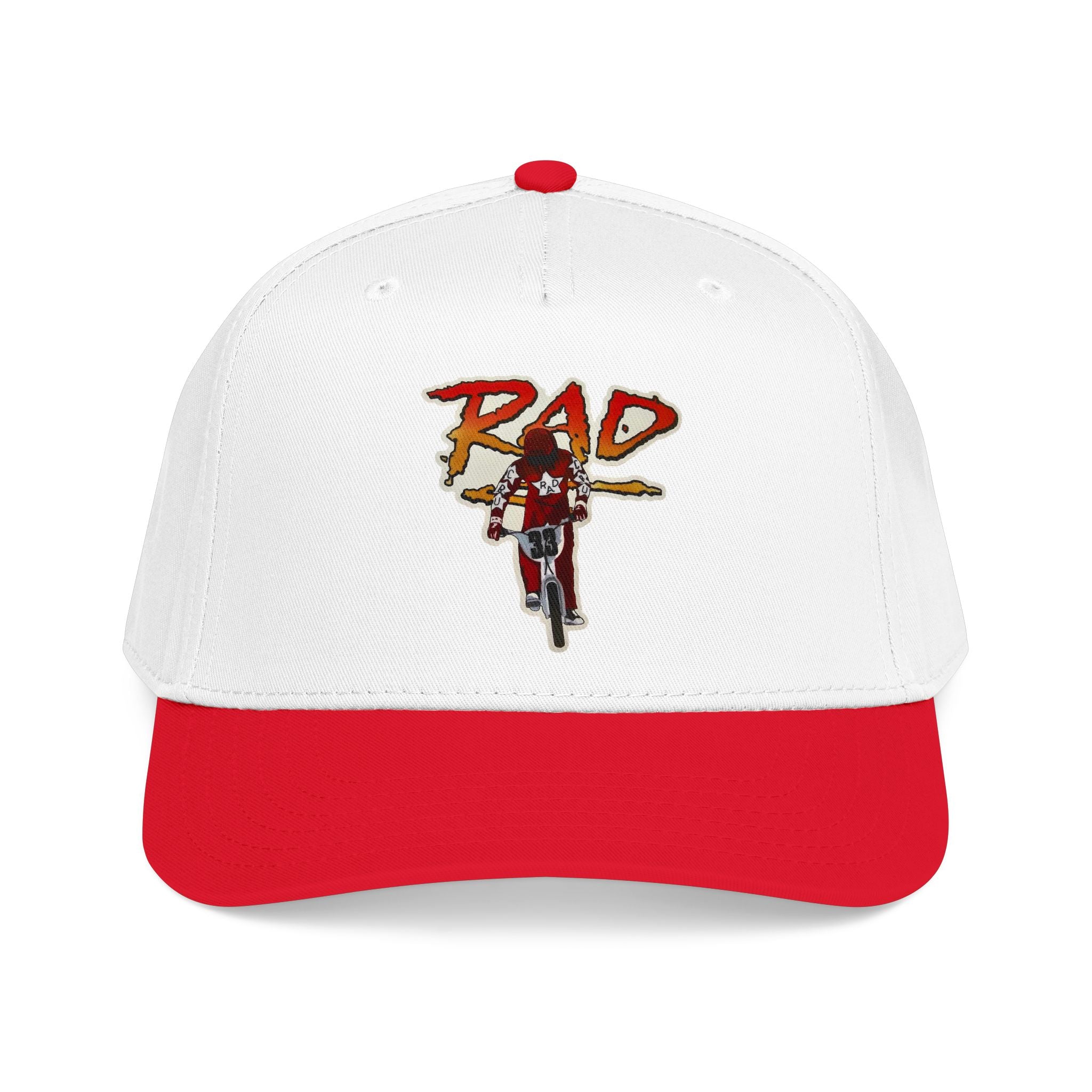 Rad- Dirt Bike Cap — Retro Motocross Baseball Hat
