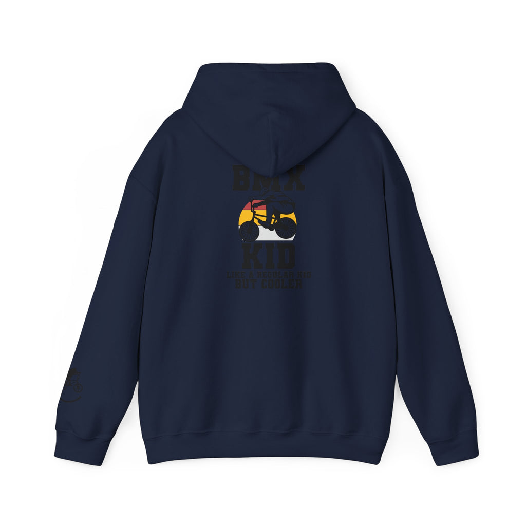 Rad-BMX Kid Hoodie — "Like a Regular Kid But Cooler" Youth BMX Pullover