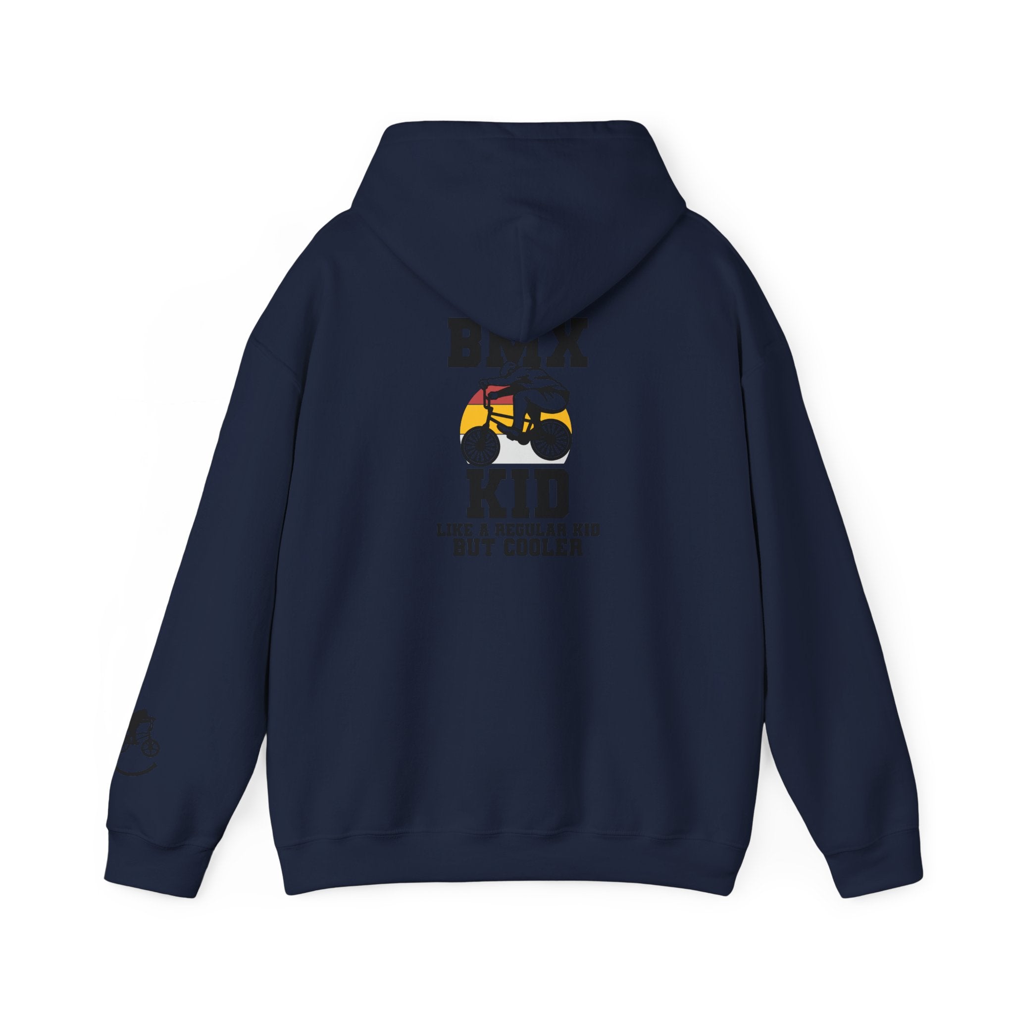 Rad-BMX Kid Hoodie — "Like a Regular Kid But Cooler" Youth BMX Pullover