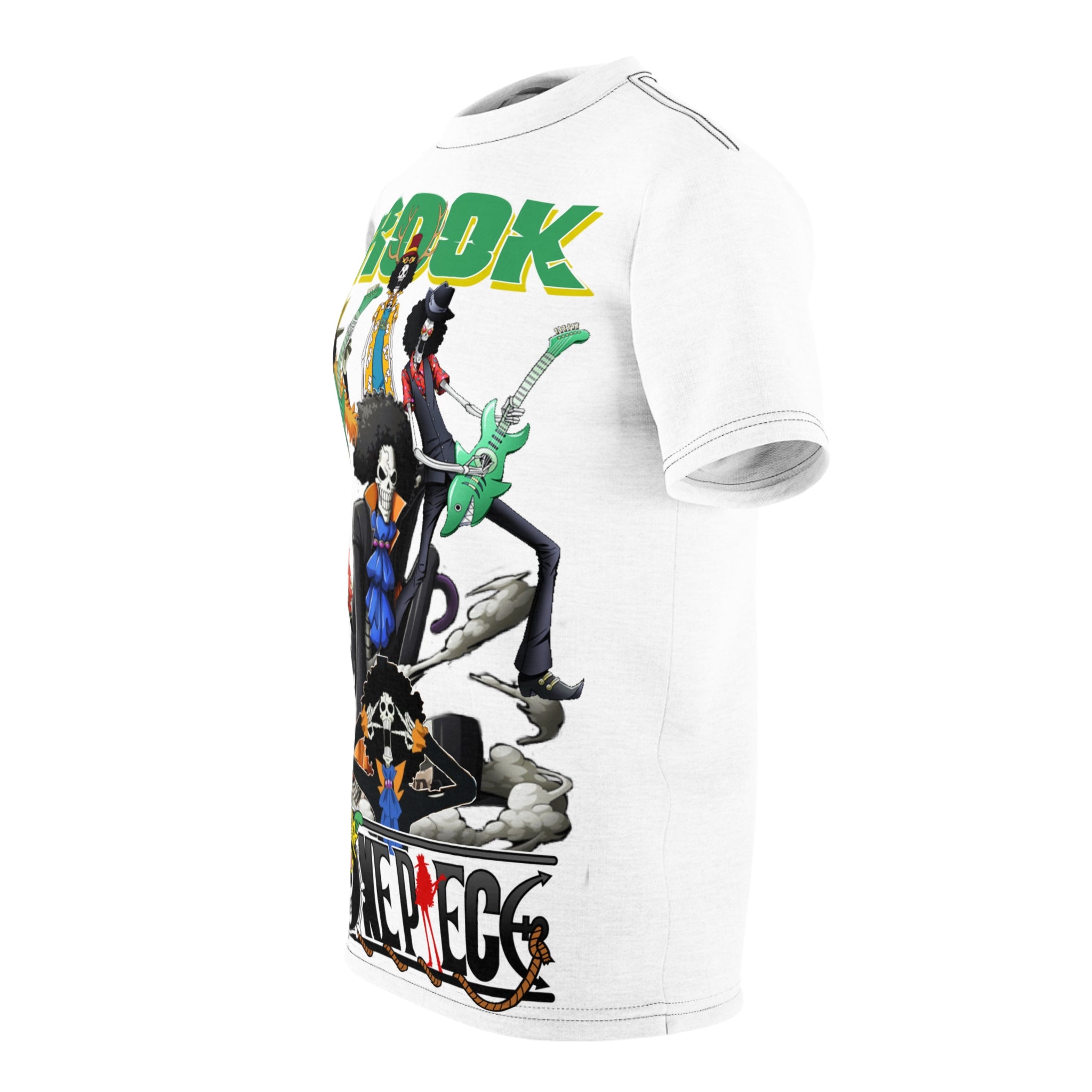 Anime-Brook One Piece Graphic Tee – Anime Band Skull Crew T-Shirt