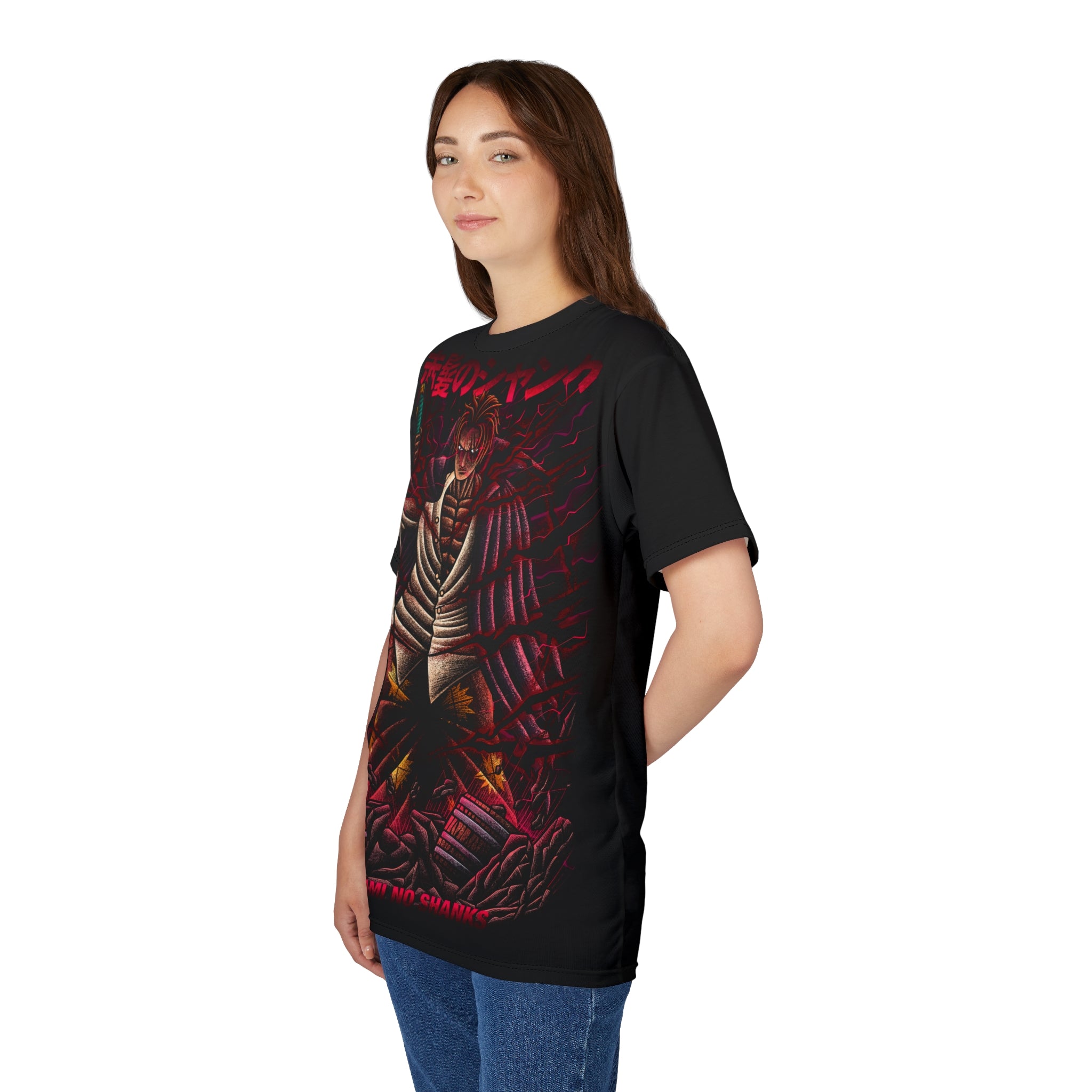Anime- Shank Anime Warrior T-Shirt — Japanese Graphic Tee