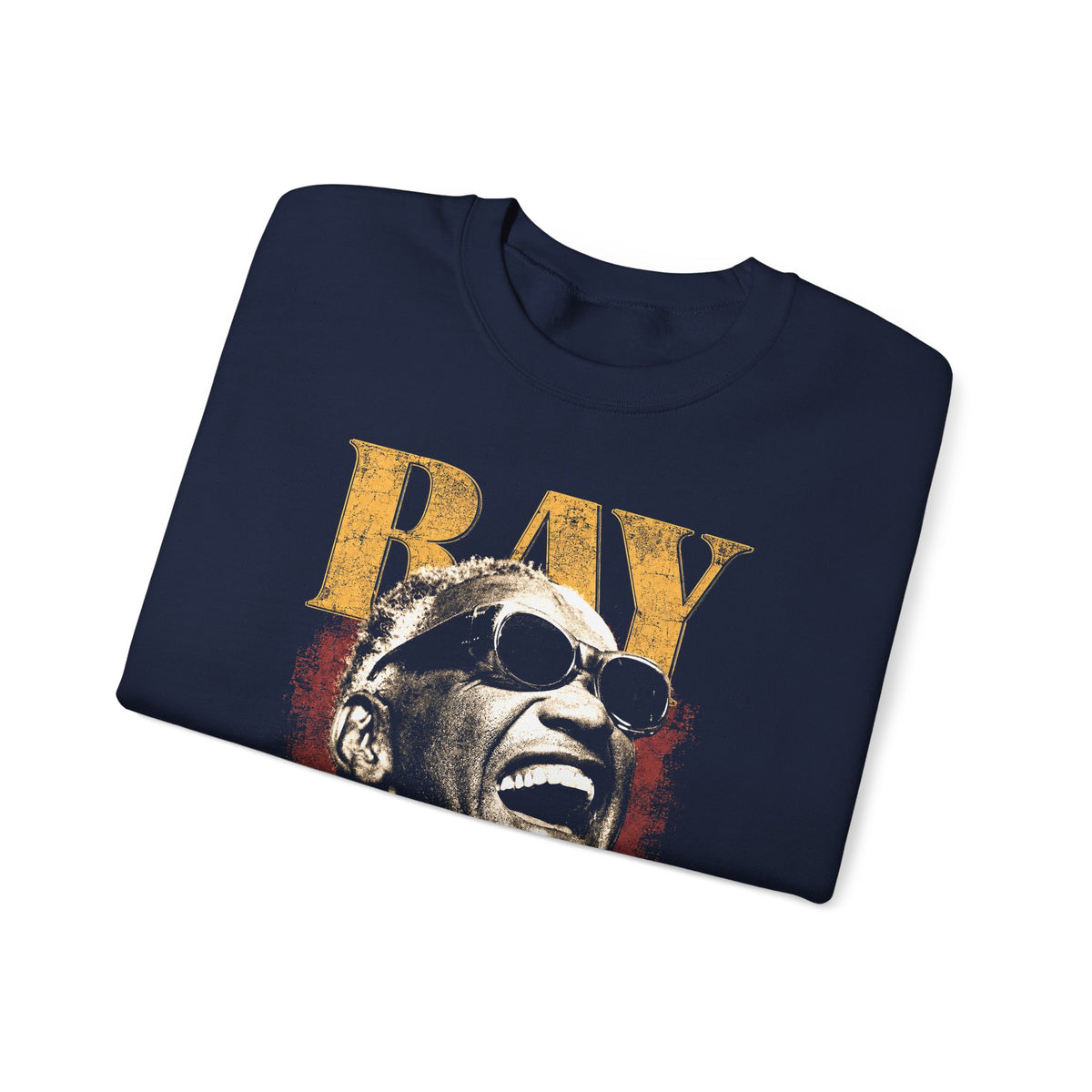 Legends- Crewneck Sweatshirt — "Ray Charles" Tribute Graphic