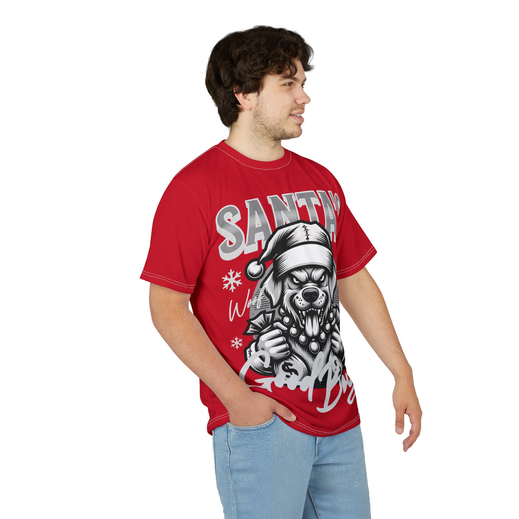 Santa's Good Boy Tee — Festive Dog Christmas Shirt