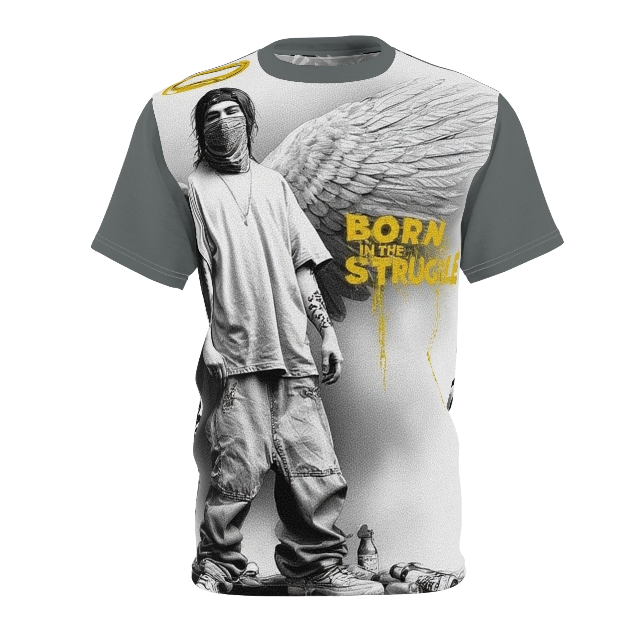 Mindset-Born in the Struggle Tee — Urban Angel Graphic Shirt