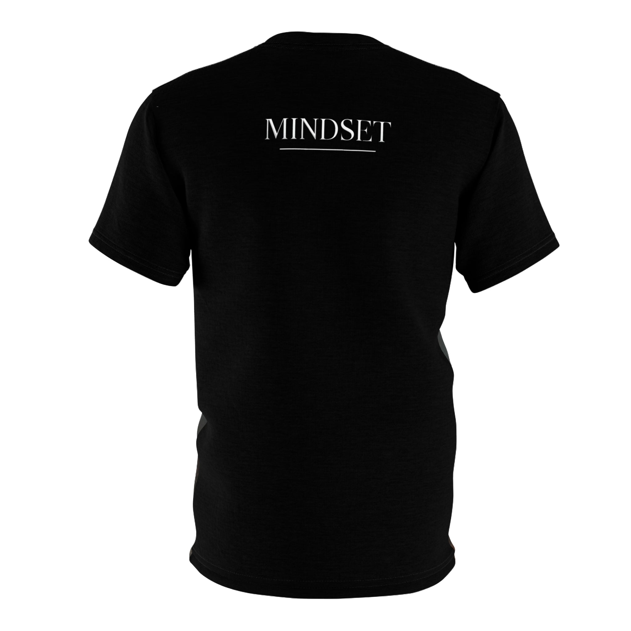 Mindset- Hooded Shadows Streetwear Tee — Dark Urban Riot Aesthetic