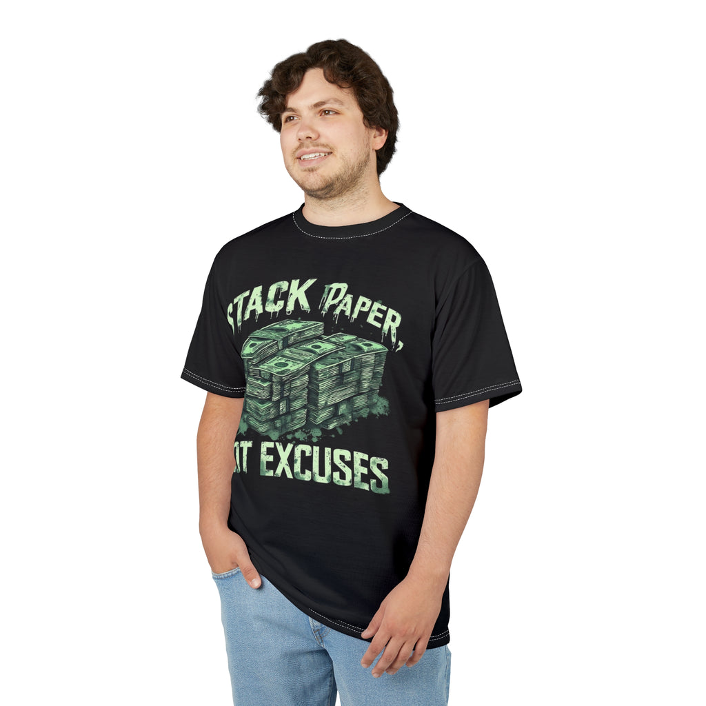 Mindset-Stack Paper Not Excuses T-Shirt