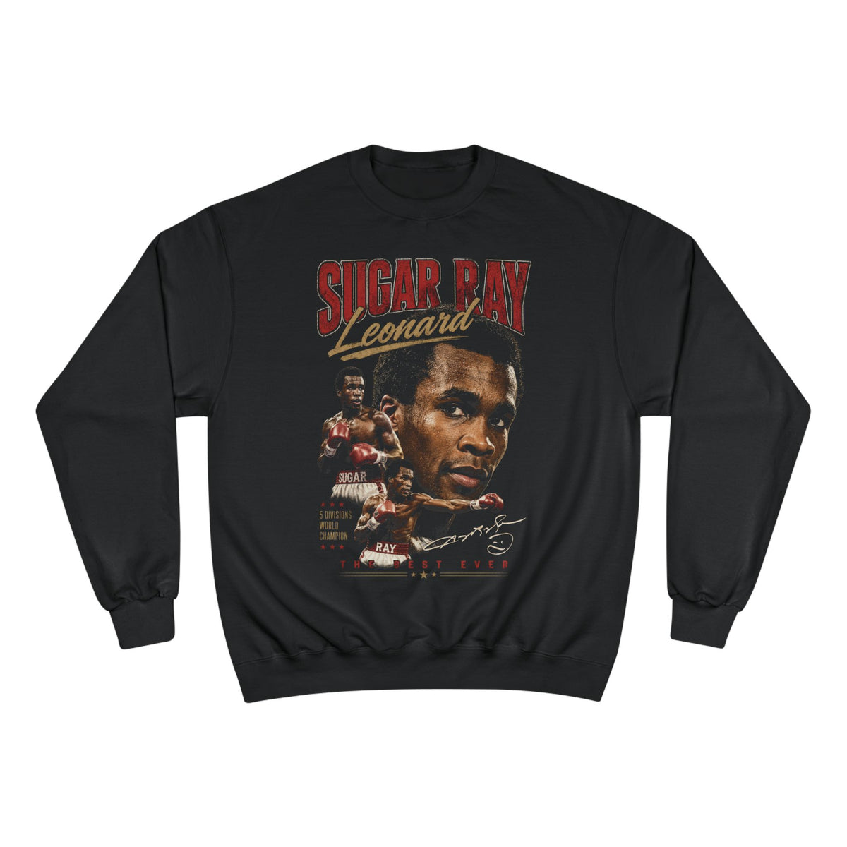 Retro Champion Tribute- Vintage Boxing Tribute Crewneck
