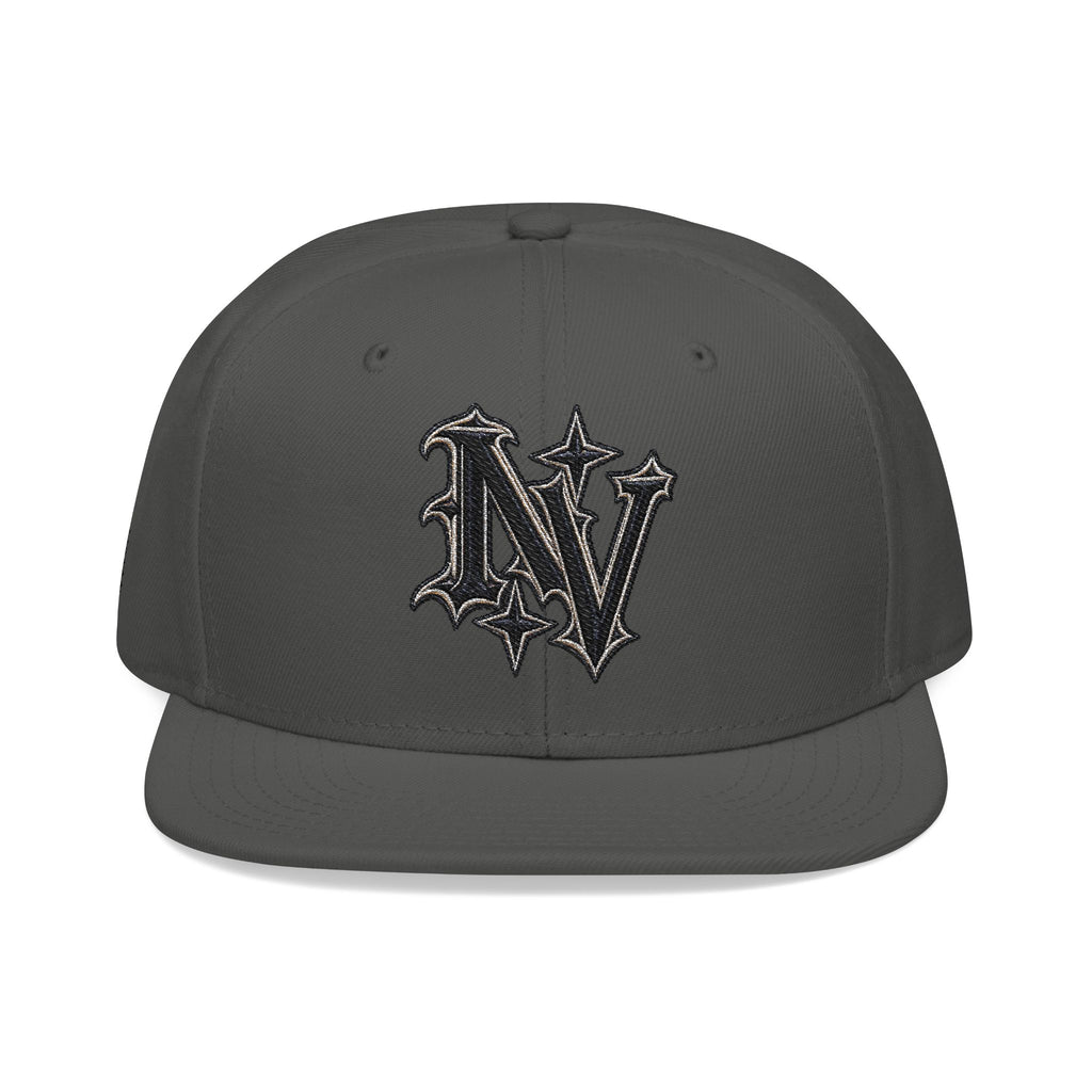 Hat-Embroidered V Diamond Snapback Hat — Streetwear Baseball Cap