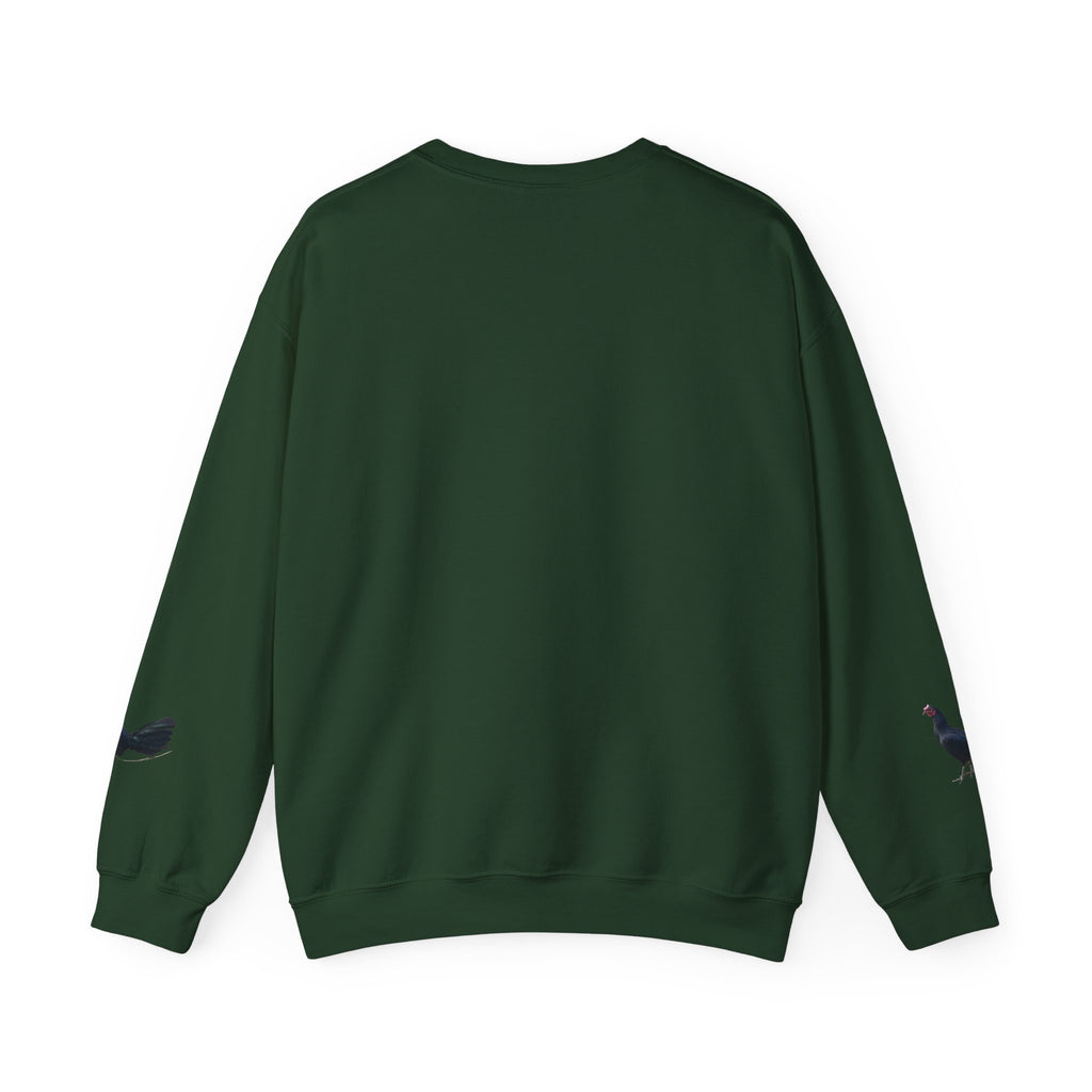 Henny- Chicken Sweatshirt — "No Hennies No Life" Graphic Pullover for Chicken Lovers