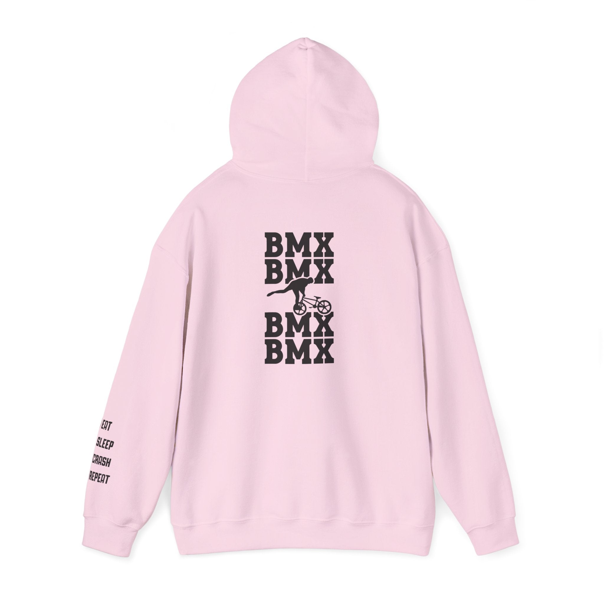 Rad-BMX Rider Hoodie — BMX Stunt Silhouettes Pullover for Riders & Fans