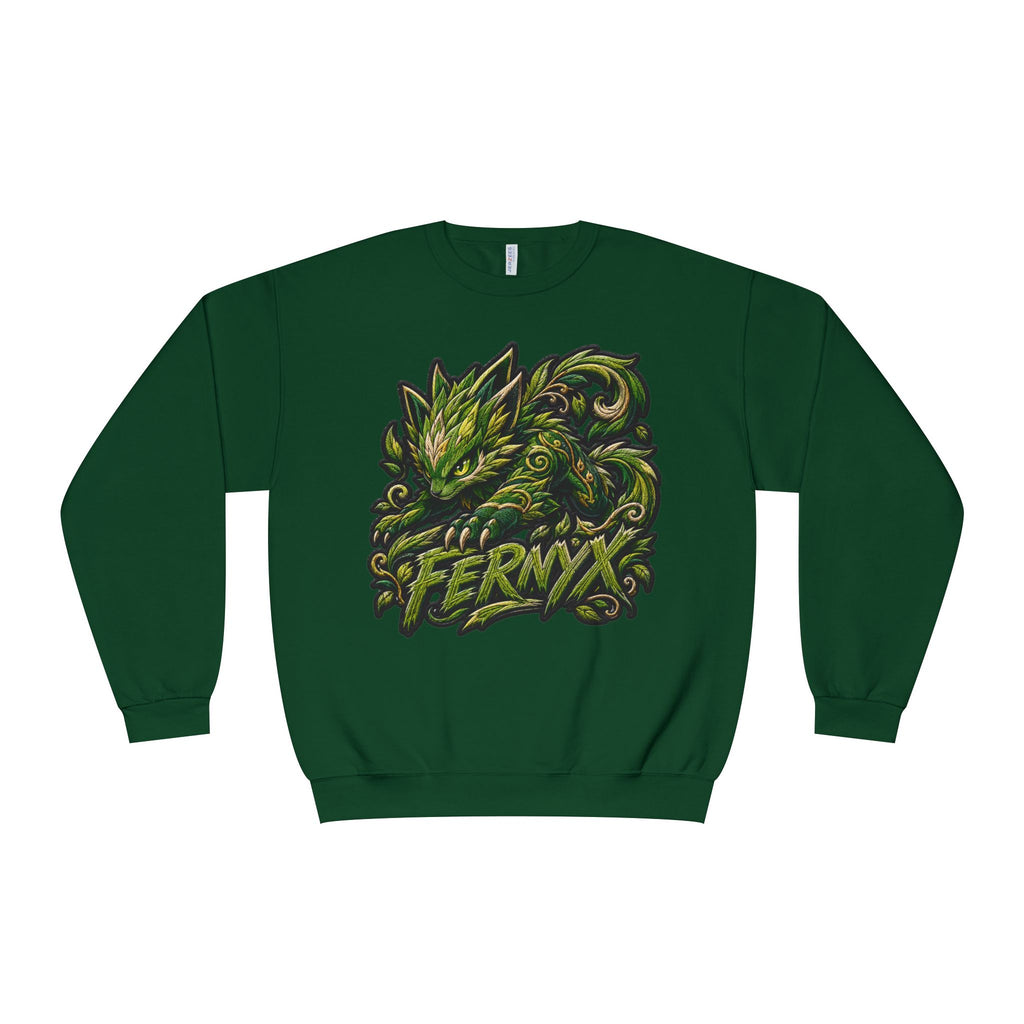 Shadow- "FERNYX" Green Graffiti Crewneck