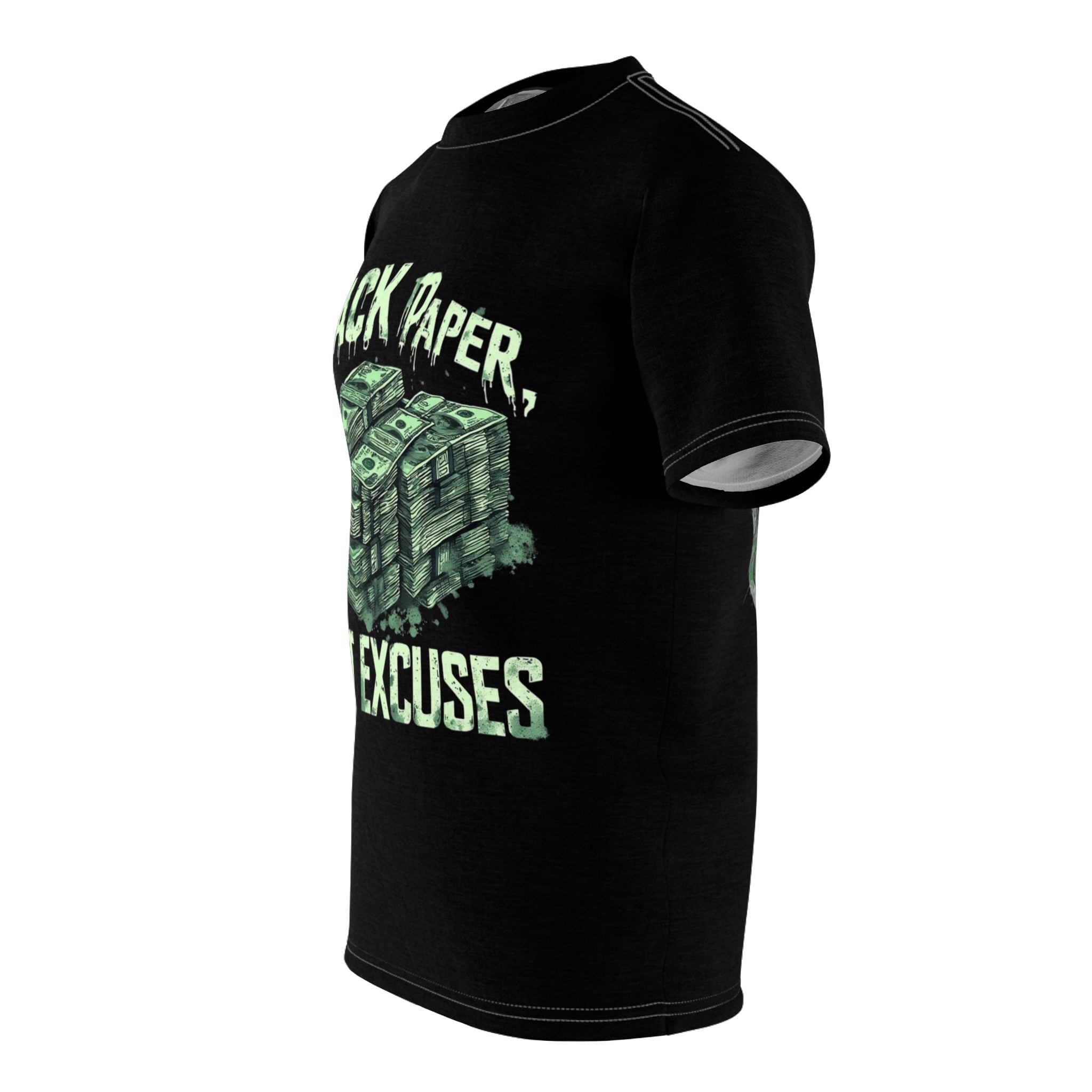 Mindset-Stack Paper Not Excuses T-Shirt
