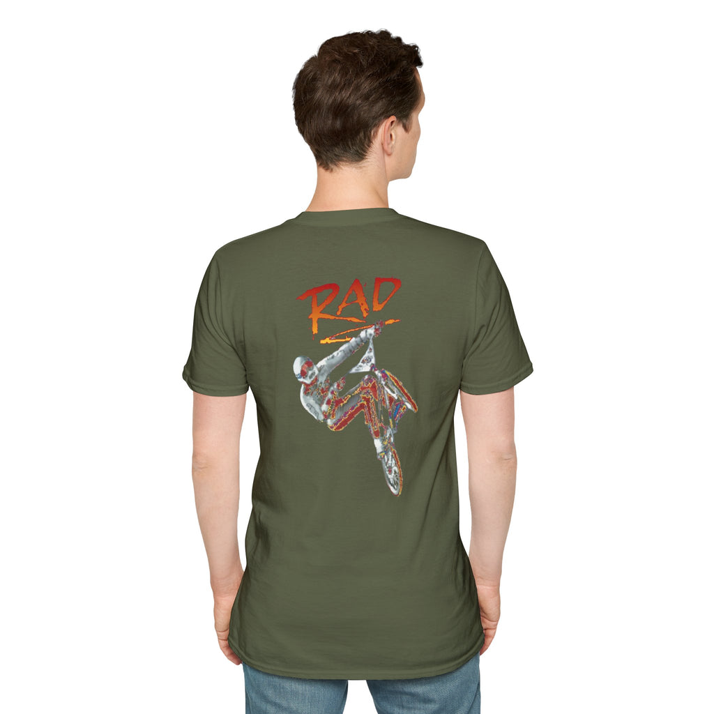 Rad- Racing T-Shirt — Vintage Motocross BMX Graphic Tee