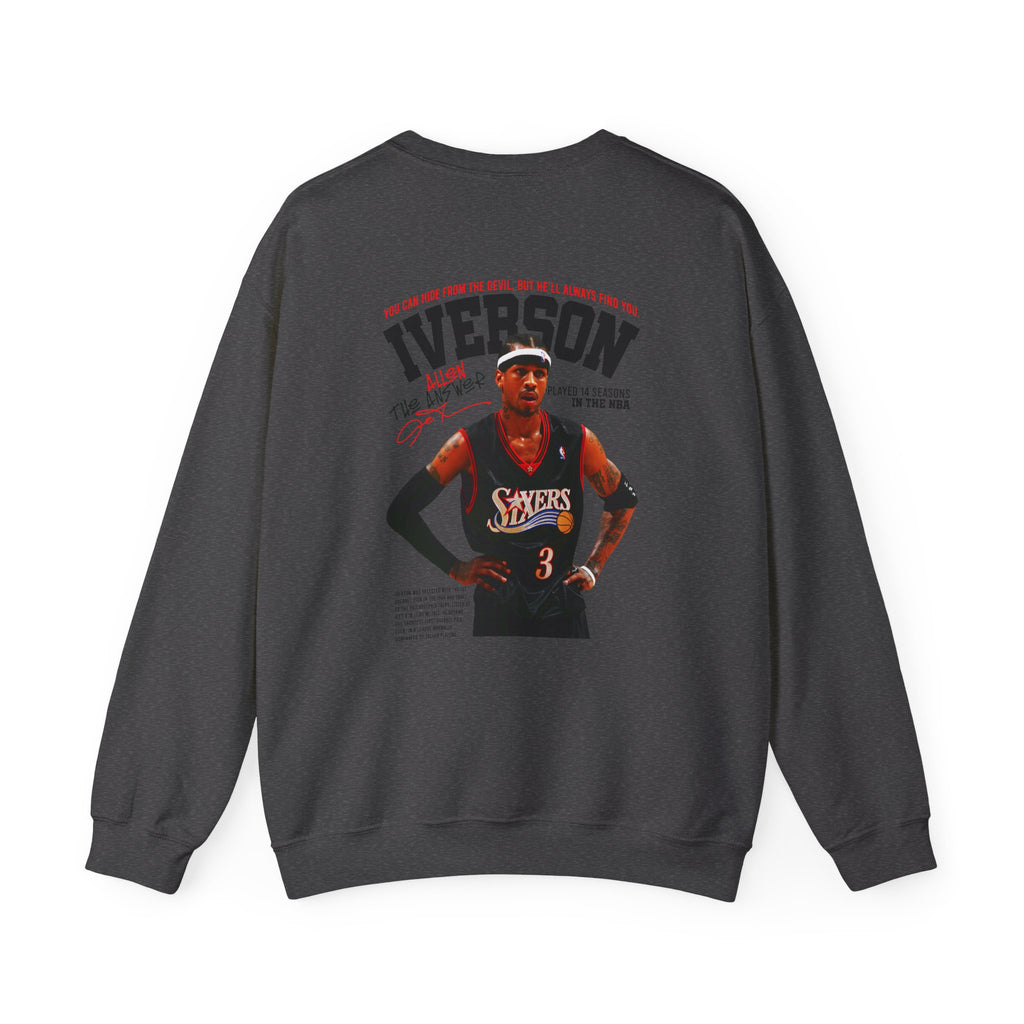 Retro-Allen Iverson Retro Crewneck Sweatshirt