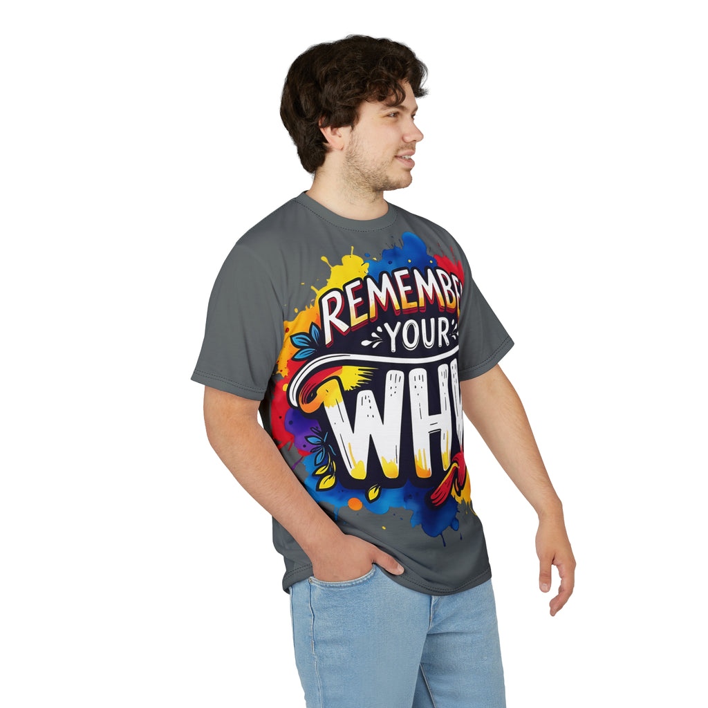 Streetwear-Remember Your Why T-Shirt — Motivational Graphic Tee for Inspiration & Fitness