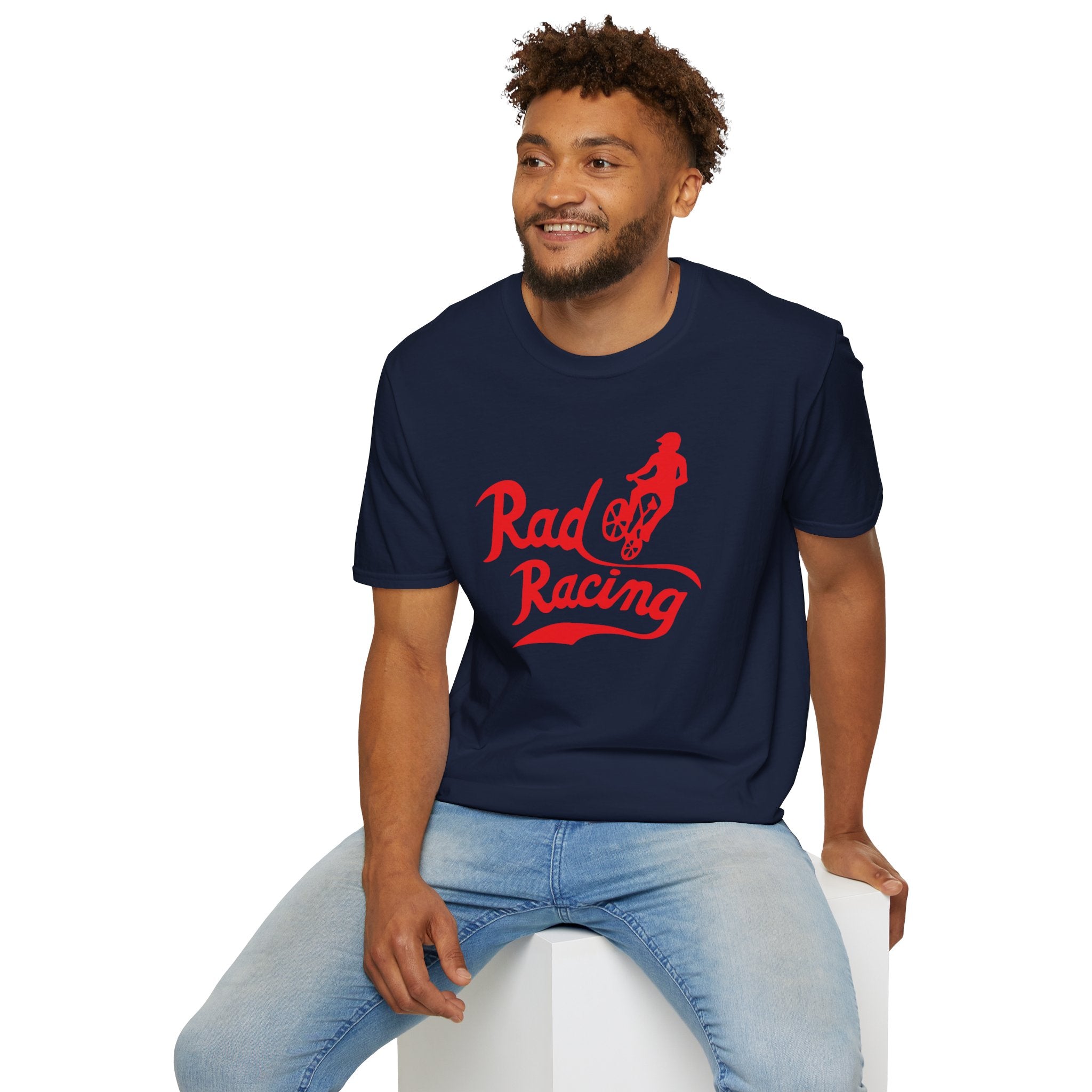 Rad- Racing T-Shirt — Vintage BMX & Motocross Graphic Tee